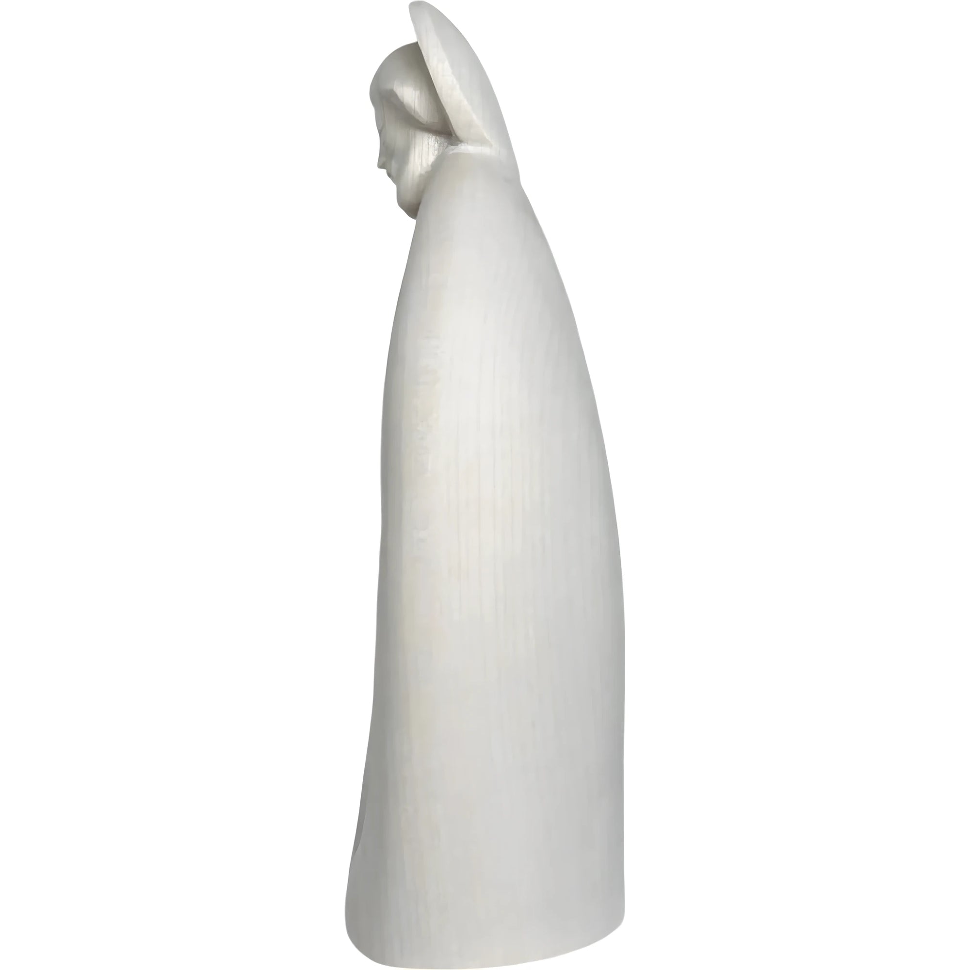 Stylized Holy Family in Natural Maple Wood | Val Gardena Artisan Sculpture