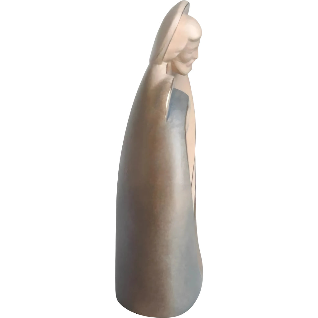 Stylizowana Święta Rodzina, rzeźba z drewna klonowego z Val Gardena