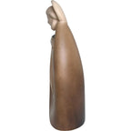 Stylizowana Święta Rodzina, rzeźba z drewna klonowego z Val Gardena