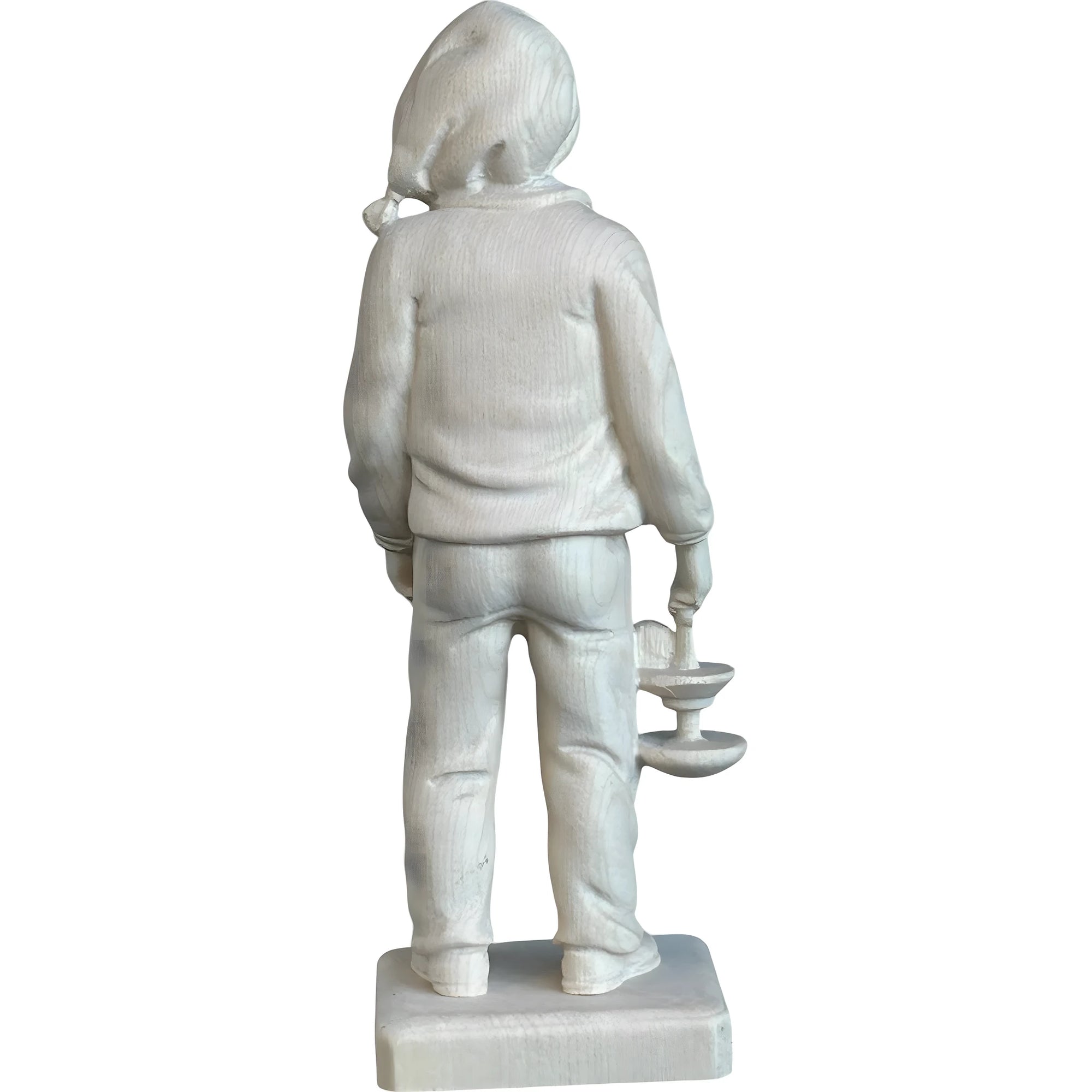 Saint Francisco Marto of Fátima: Shepherd Boy and Seer - Handcrafted Wooden Statue