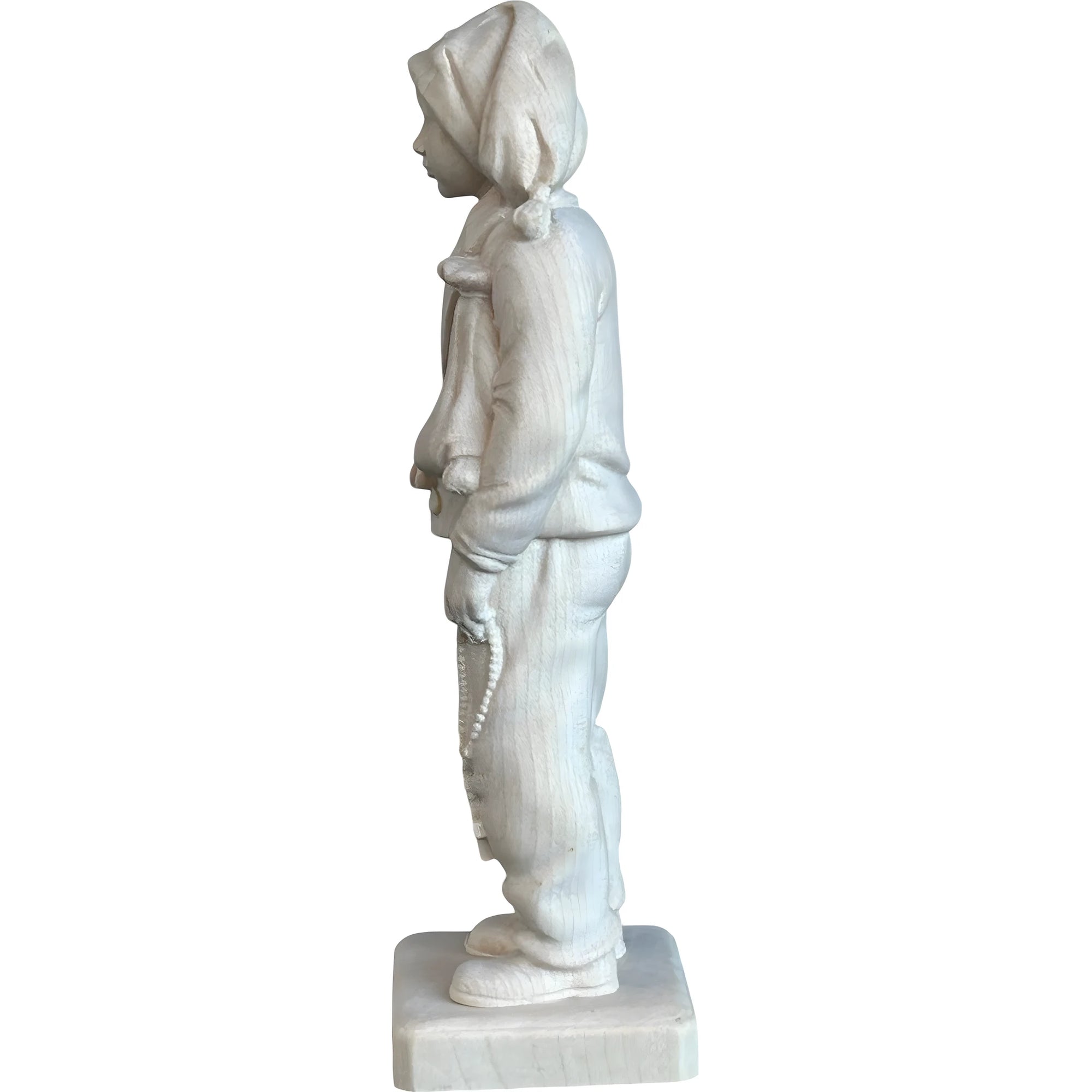Saint Francisco Marto of Fátima: Shepherd Boy and Seer - Handcrafted Wooden Statue
