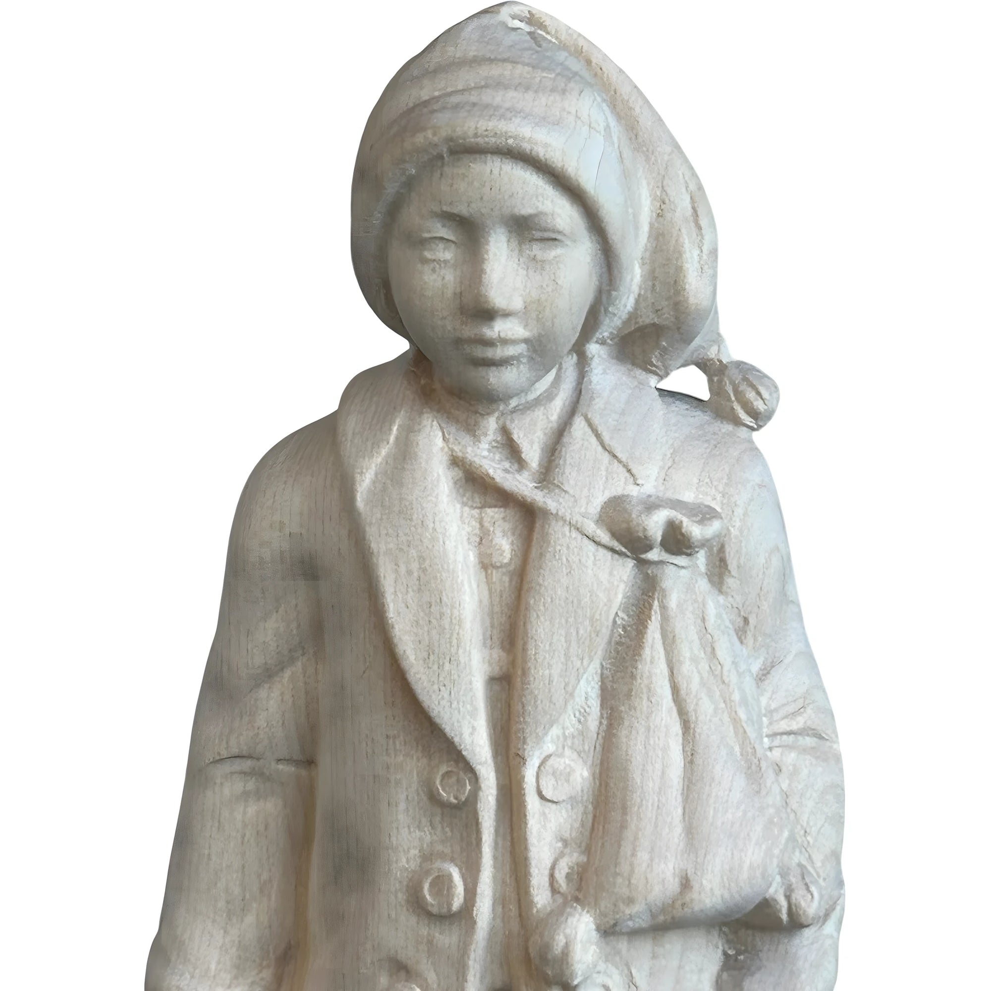 Saint Francisco Marto of Fátima: Shepherd Boy and Seer - Handcrafted Wooden Statue