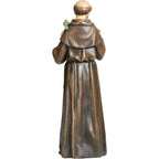 Saint Francis from Assisi in Resin wood