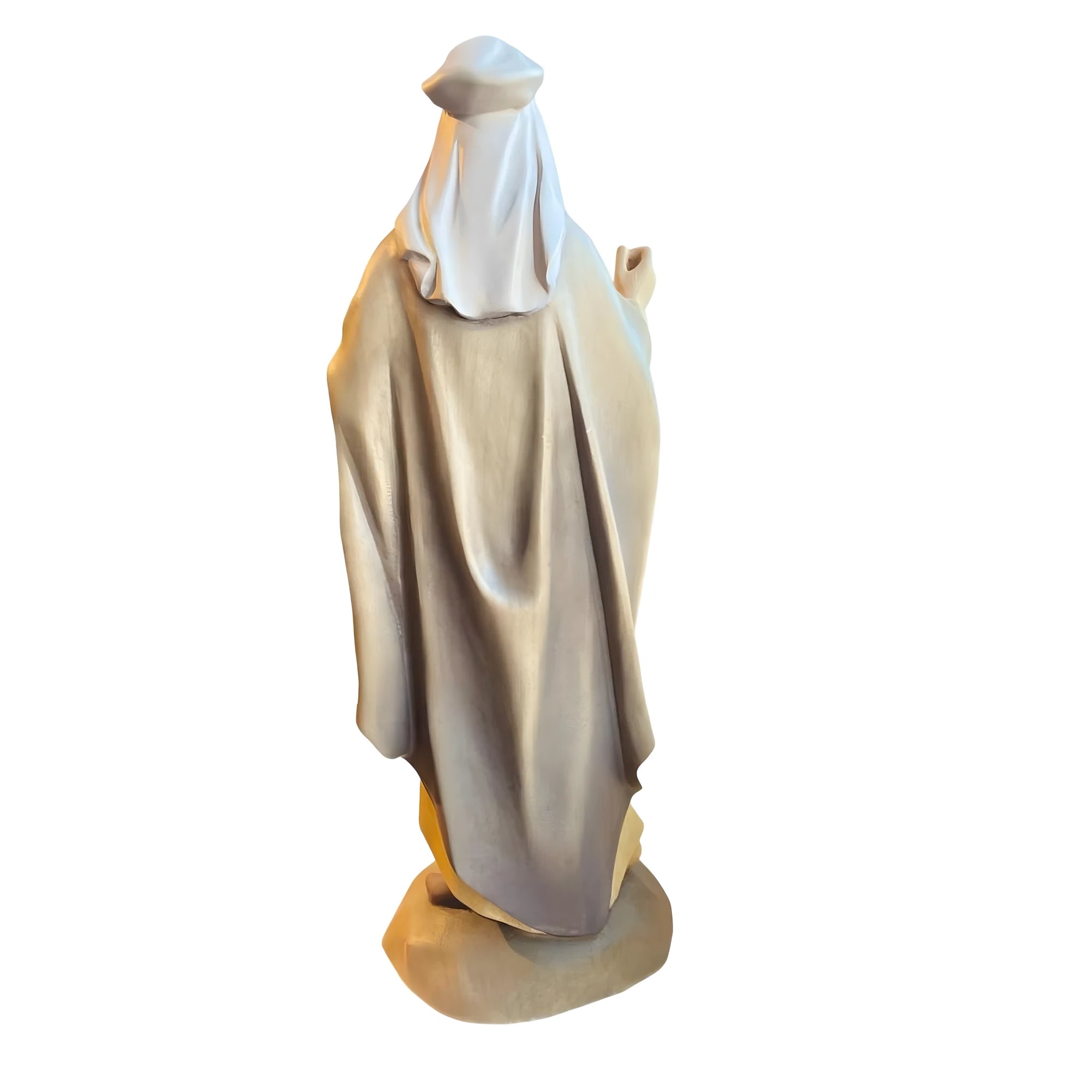 Saint Joseph Carpenter for Nativity Scene, Val Gardena Maple Wood Sculpture