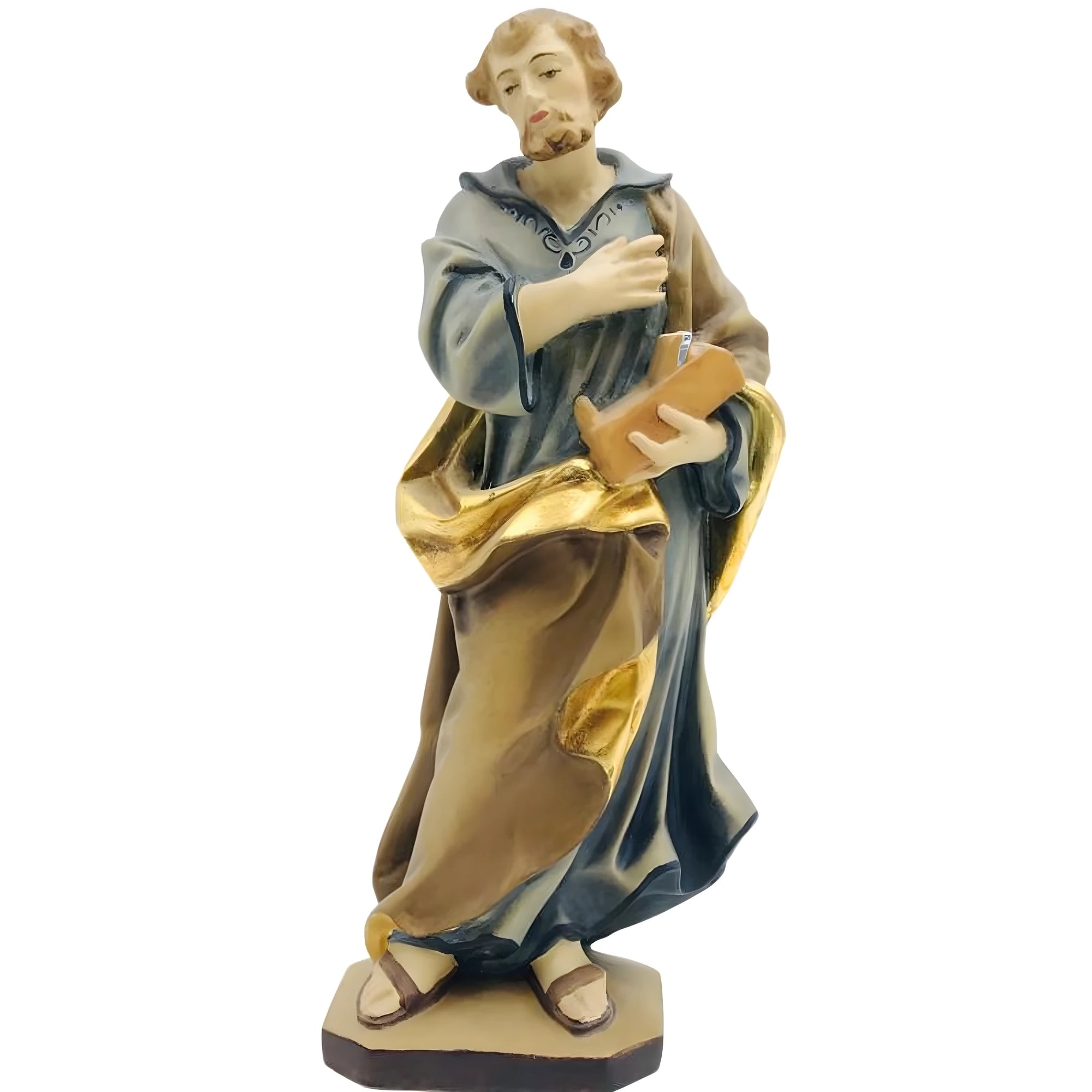 Saint Joseph the Worker in Maple Wood, Val Gardena Carving