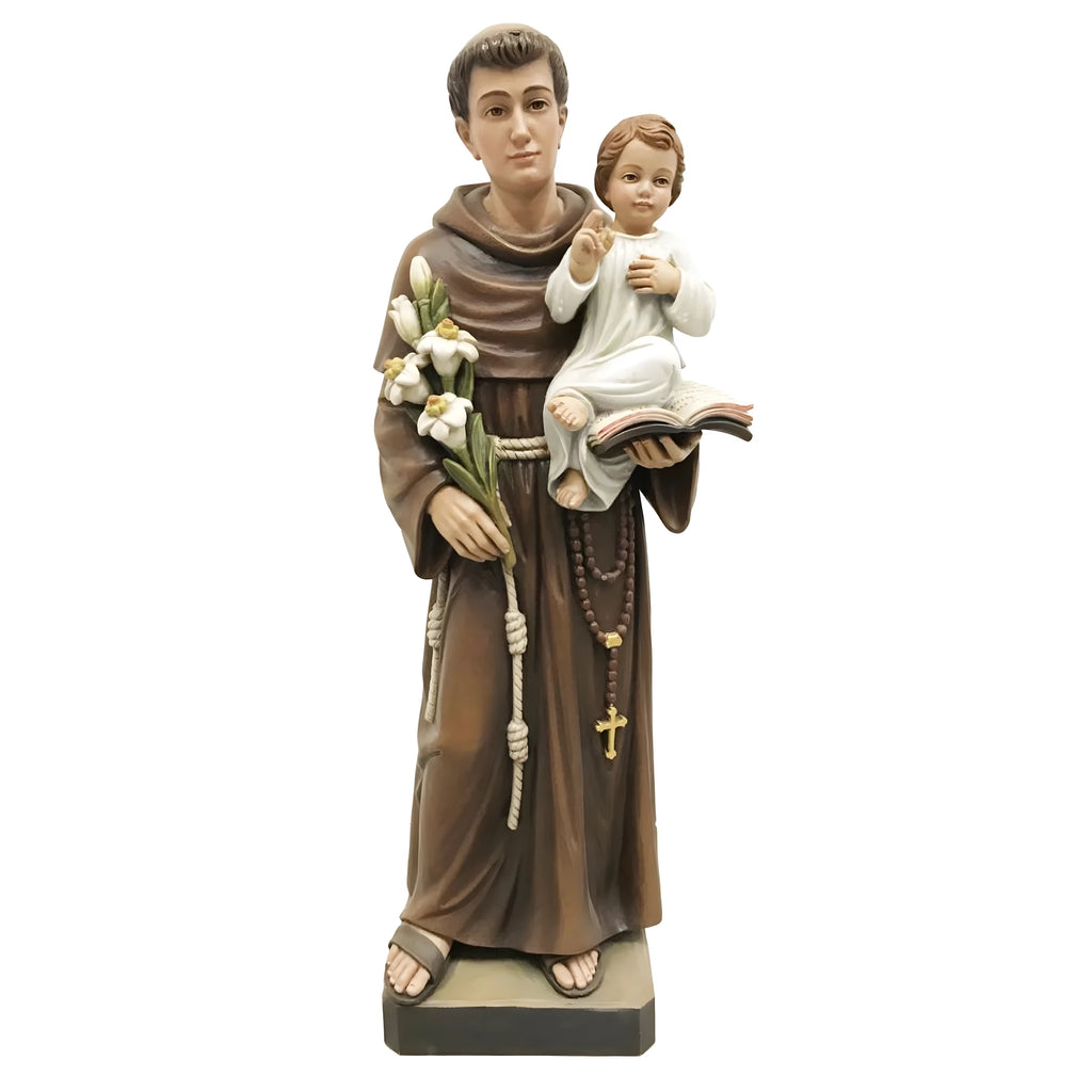 Santo Antônio de Pádua com o Menino e o Gesto da Bênção