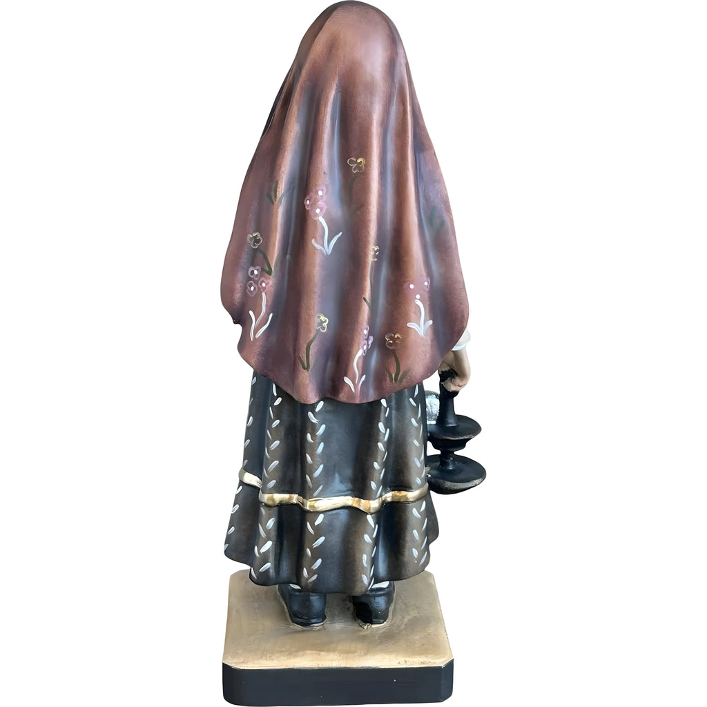 Święta Hiacynta z Fatimy | Drewniana Figura z Val Gardena