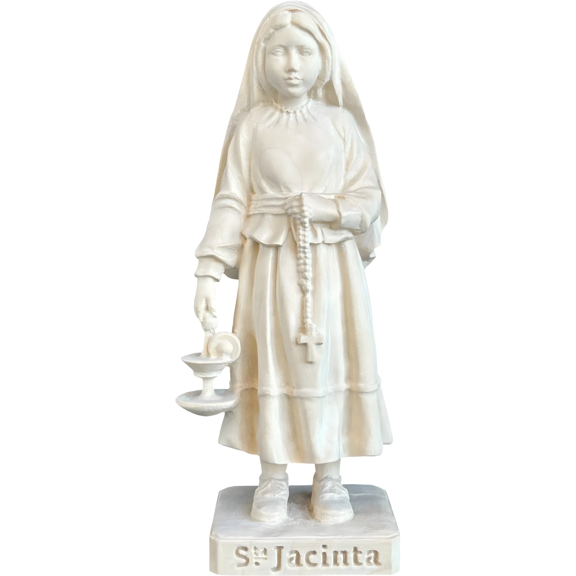 Saint Jacinta of Fatima | Wood Carving from Val Gardena