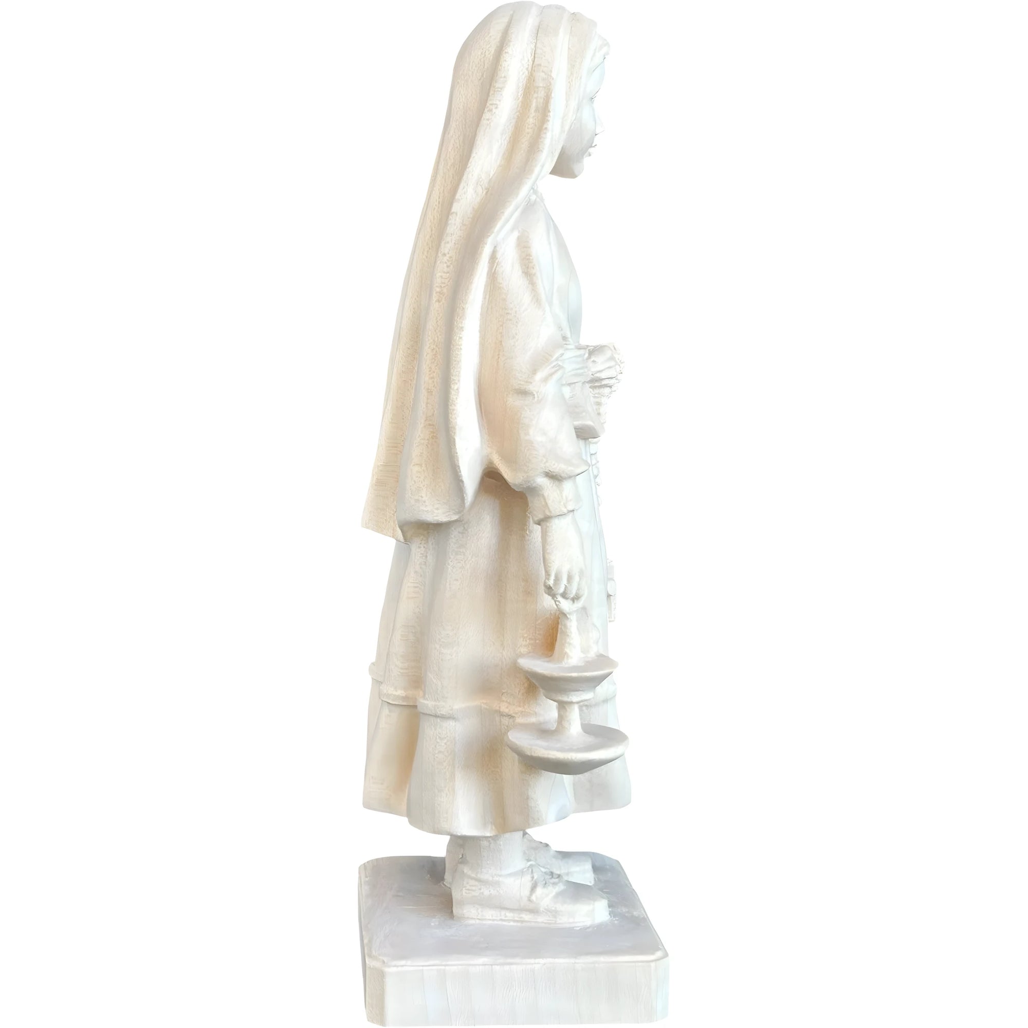 Saint Jacinta of Fatima | Wood Carving from Val Gardena