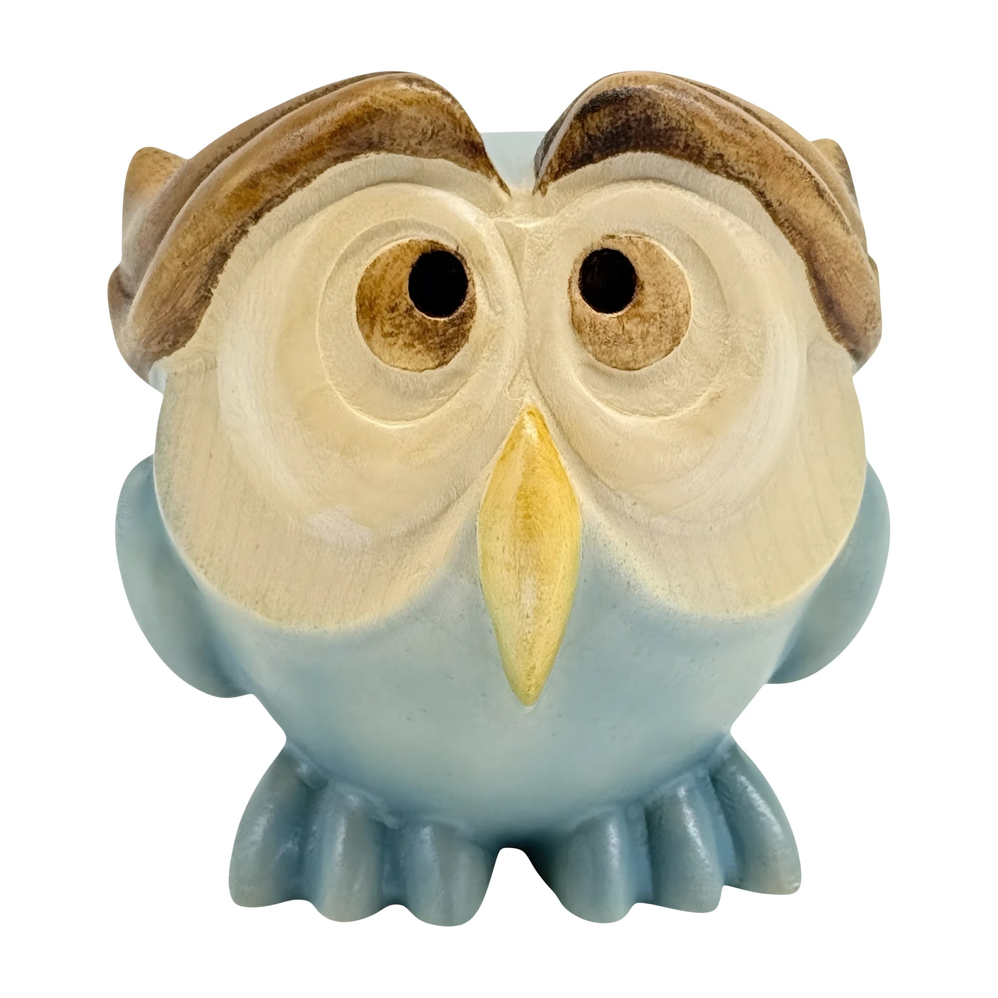 Wooden owl brings good luck