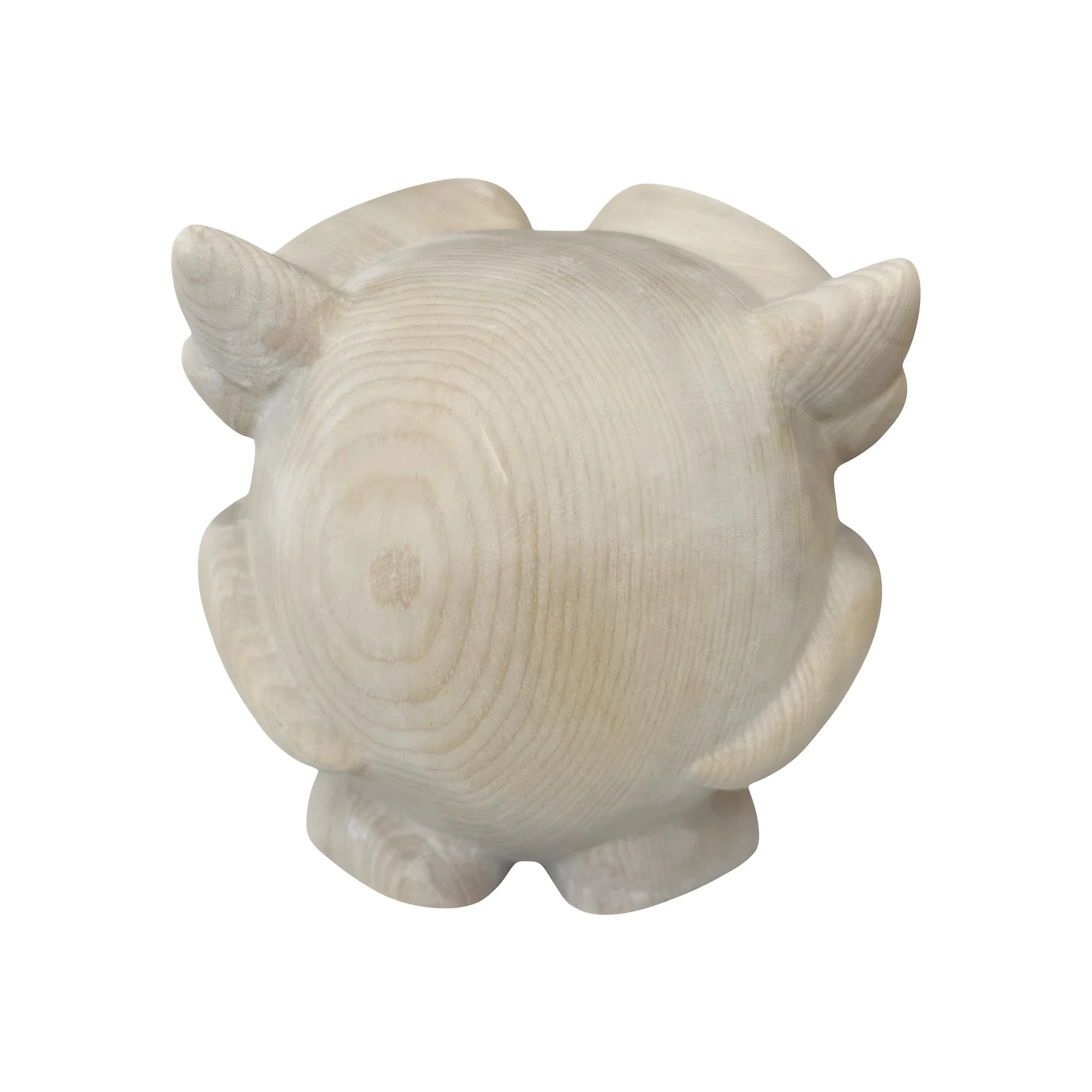 Wooden owl brings good luck