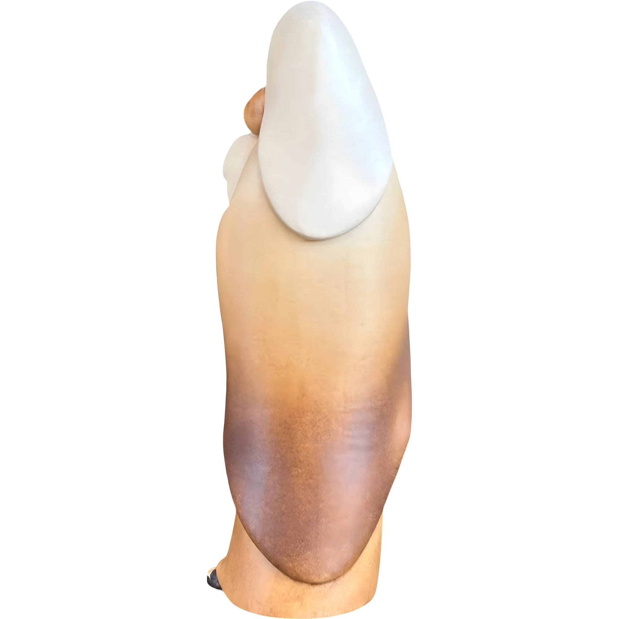 Modern Madonna and Child Sculpture in Maple and Lime wood Val Gardena