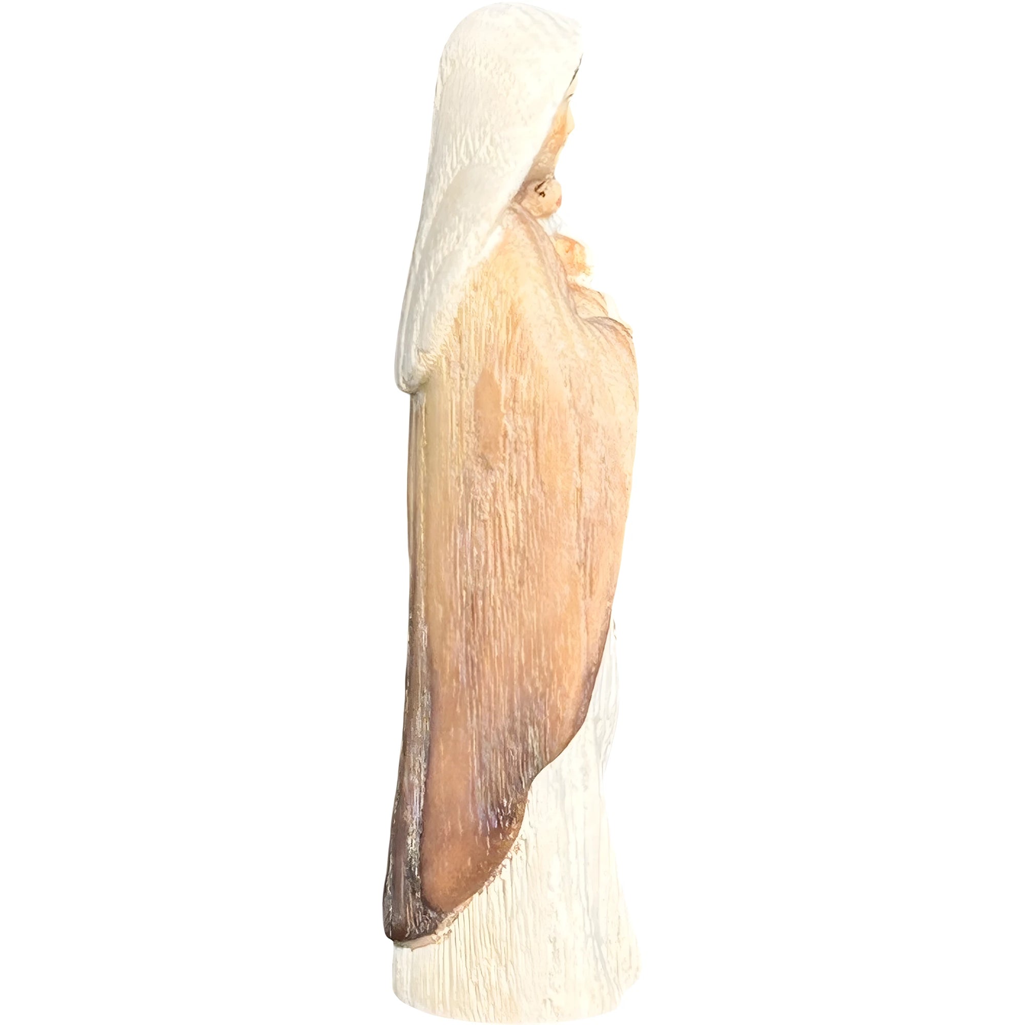 Modern Madonna and Child Sculpture in Maple and Lime wood Val Gardena