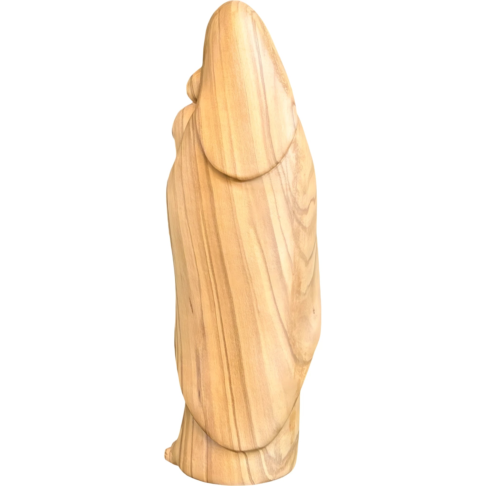Modern Madonna and Child Sculpture in Maple and Lime wood Val Gardena