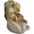 Escultura São José Dormindo em Madeira do Vale Gardena Dolfi