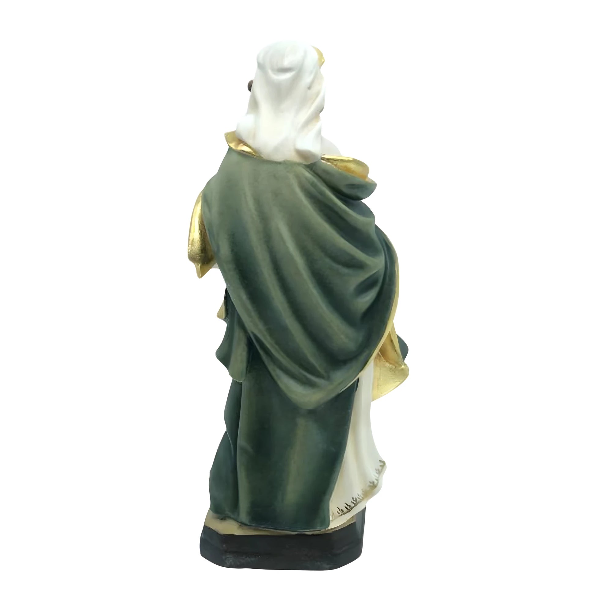 Heilige Flora Märtyrerin Skulptur aus Grödner Holz, handbemalt