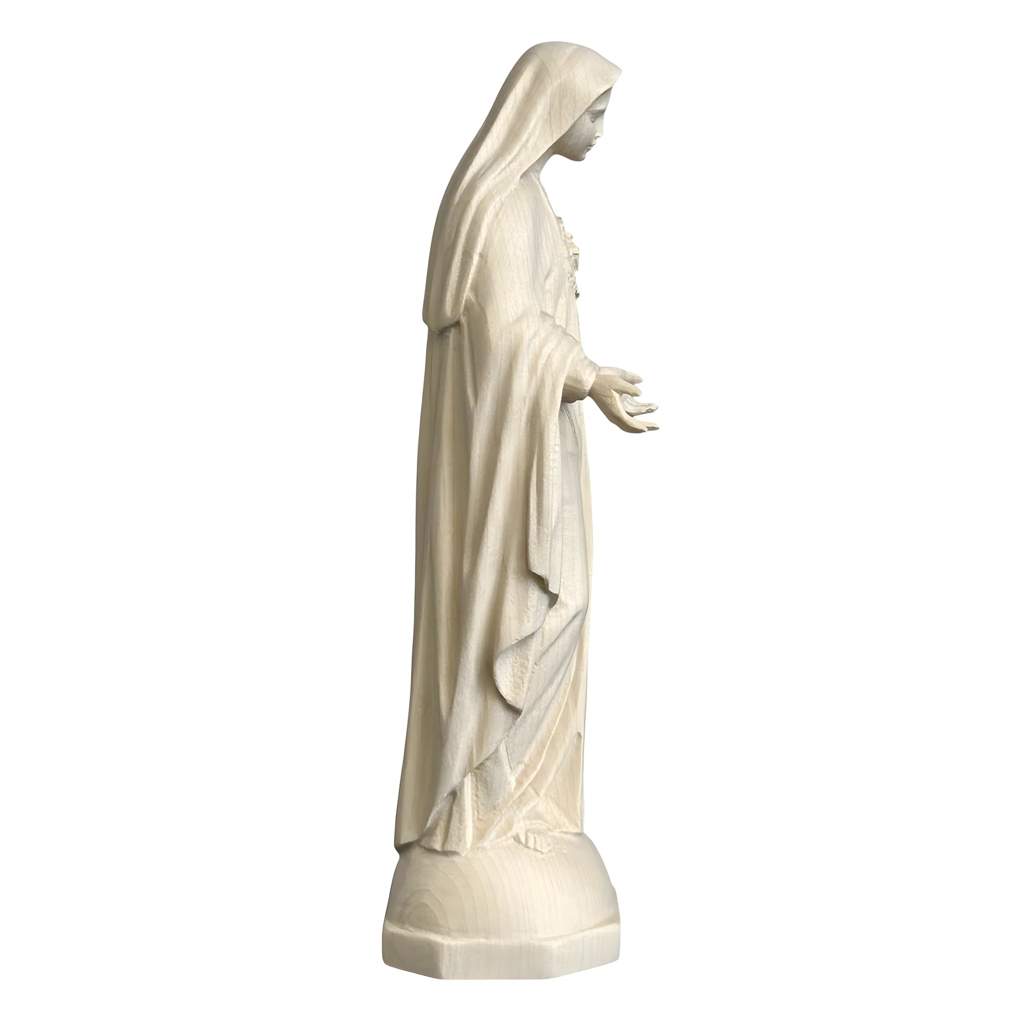 Scultura del Cuore Immacolato di Maria, Artigianato in Legno Val Gardena