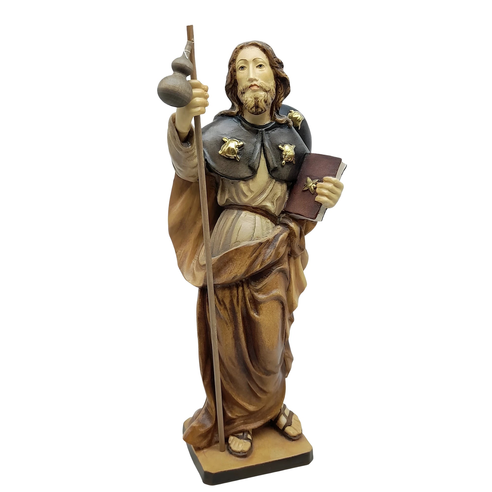 Scultura di San Giacomo di Compostela in Legno, Artigianato Val Gardena