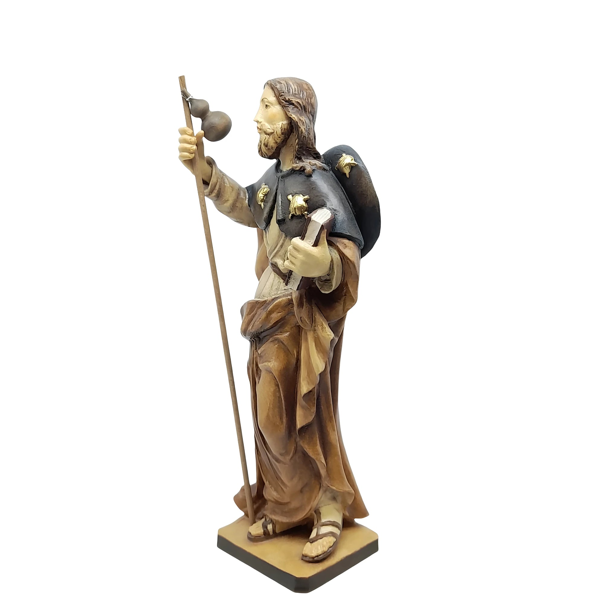 Scultura di San Giacomo di Compostela in Legno, Artigianato Val Gardena