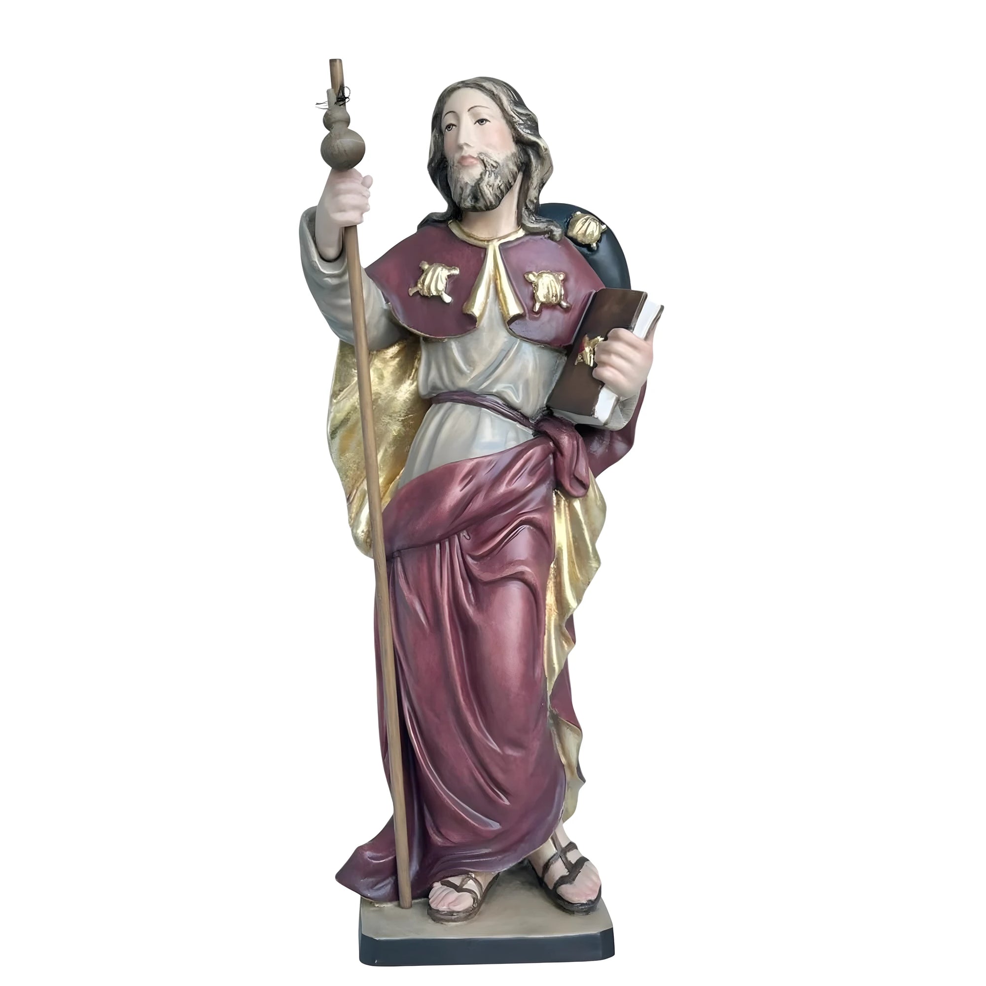 Scultura di San Giacomo di Compostela in Legno, Artigianato Val Gardena