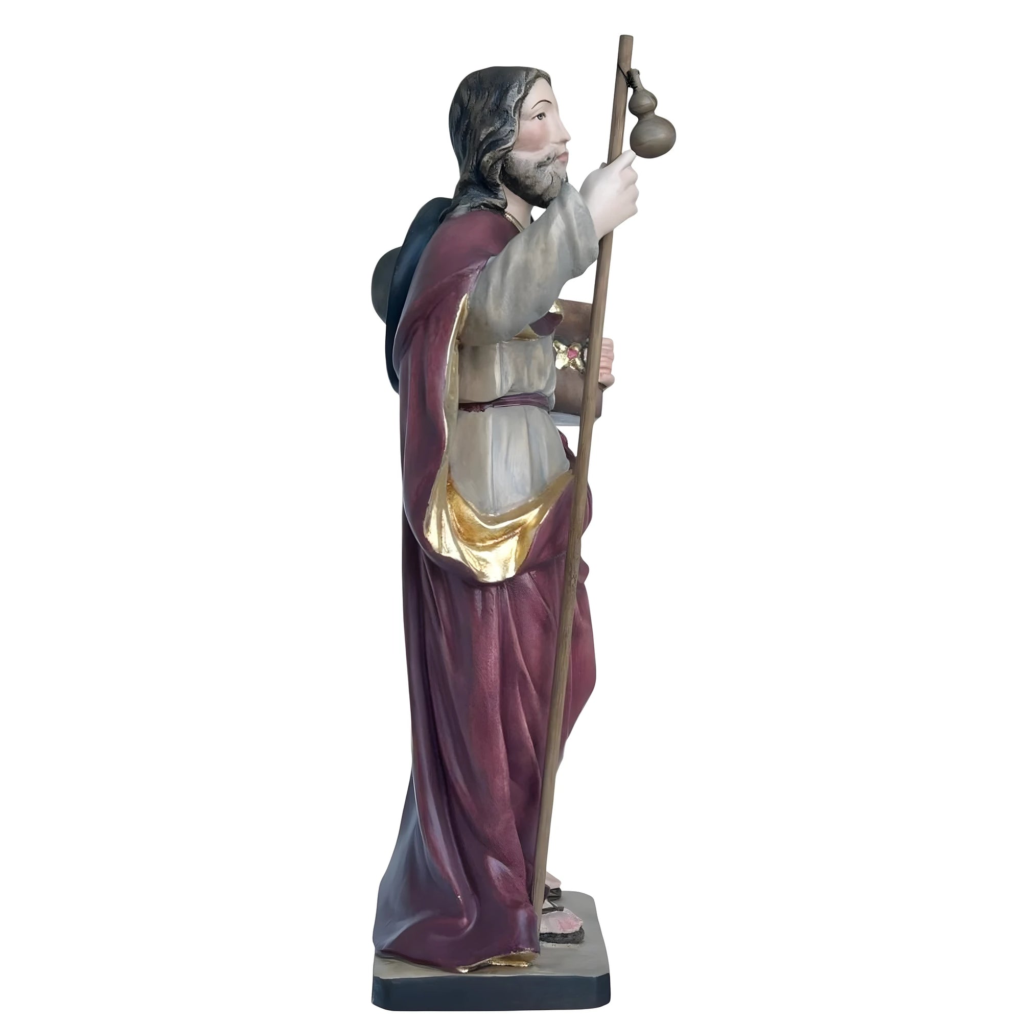 Scultura di San Giacomo di Compostela in Legno, Artigianato Val Gardena