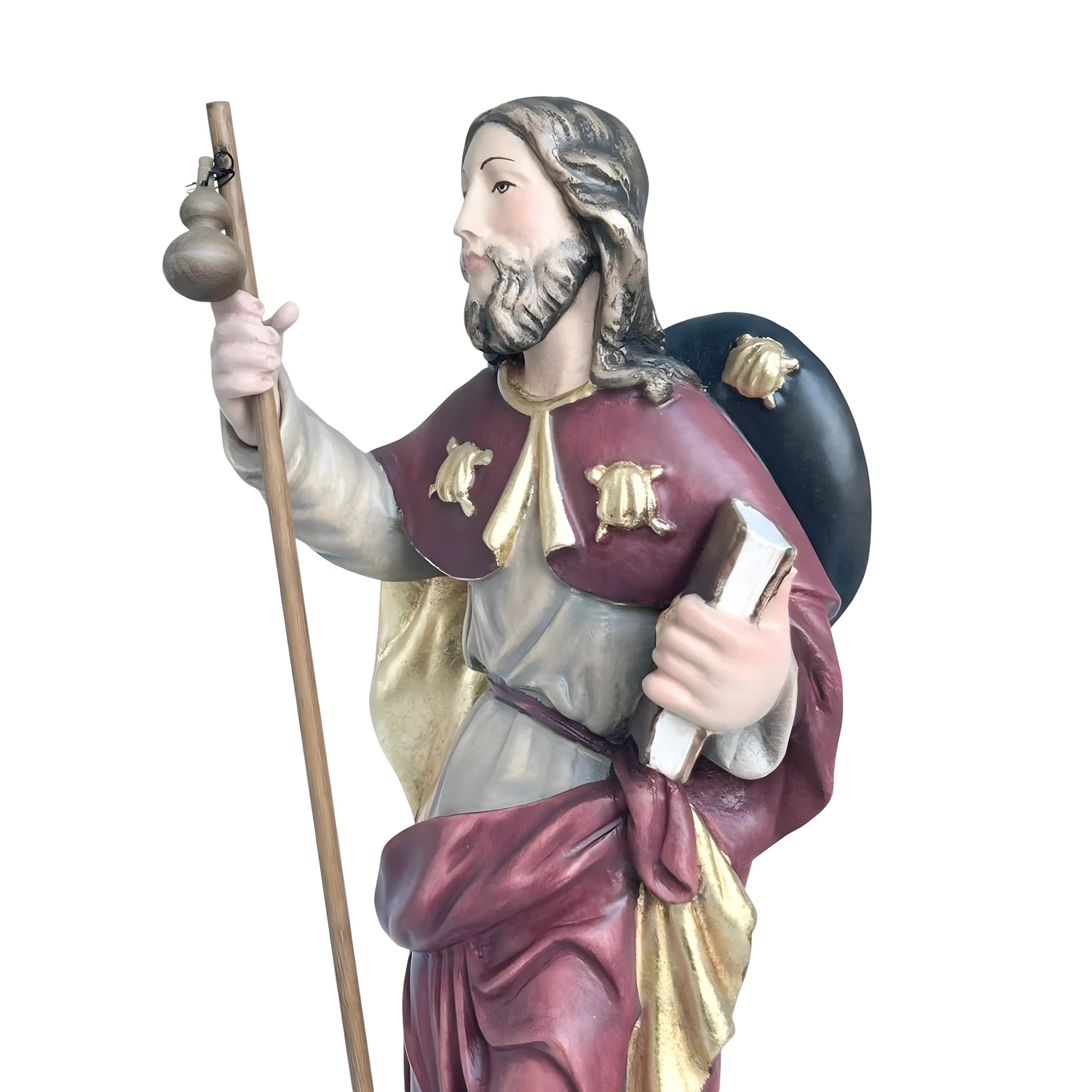 Scultura di San Giacomo di Compostela in Legno, Artigianato Val Gardena