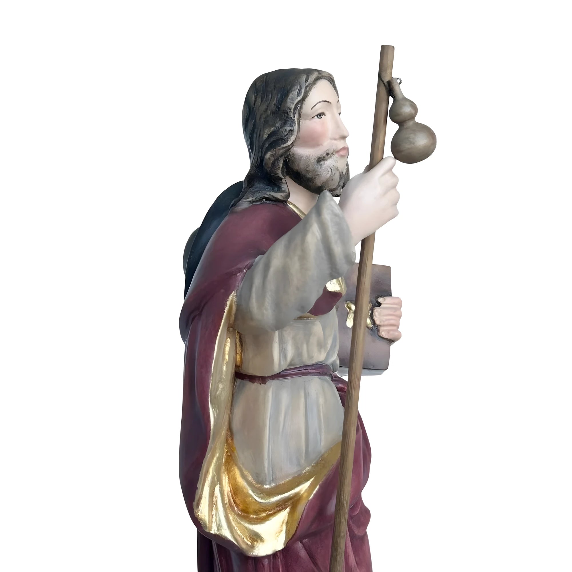 Scultura di San Giacomo di Compostela in Legno, Artigianato Val Gardena