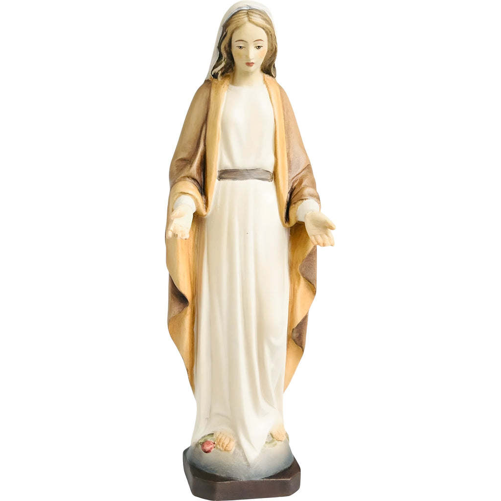 Escultura de Madera Virgen Inmaculada Concepción de Val Gardena