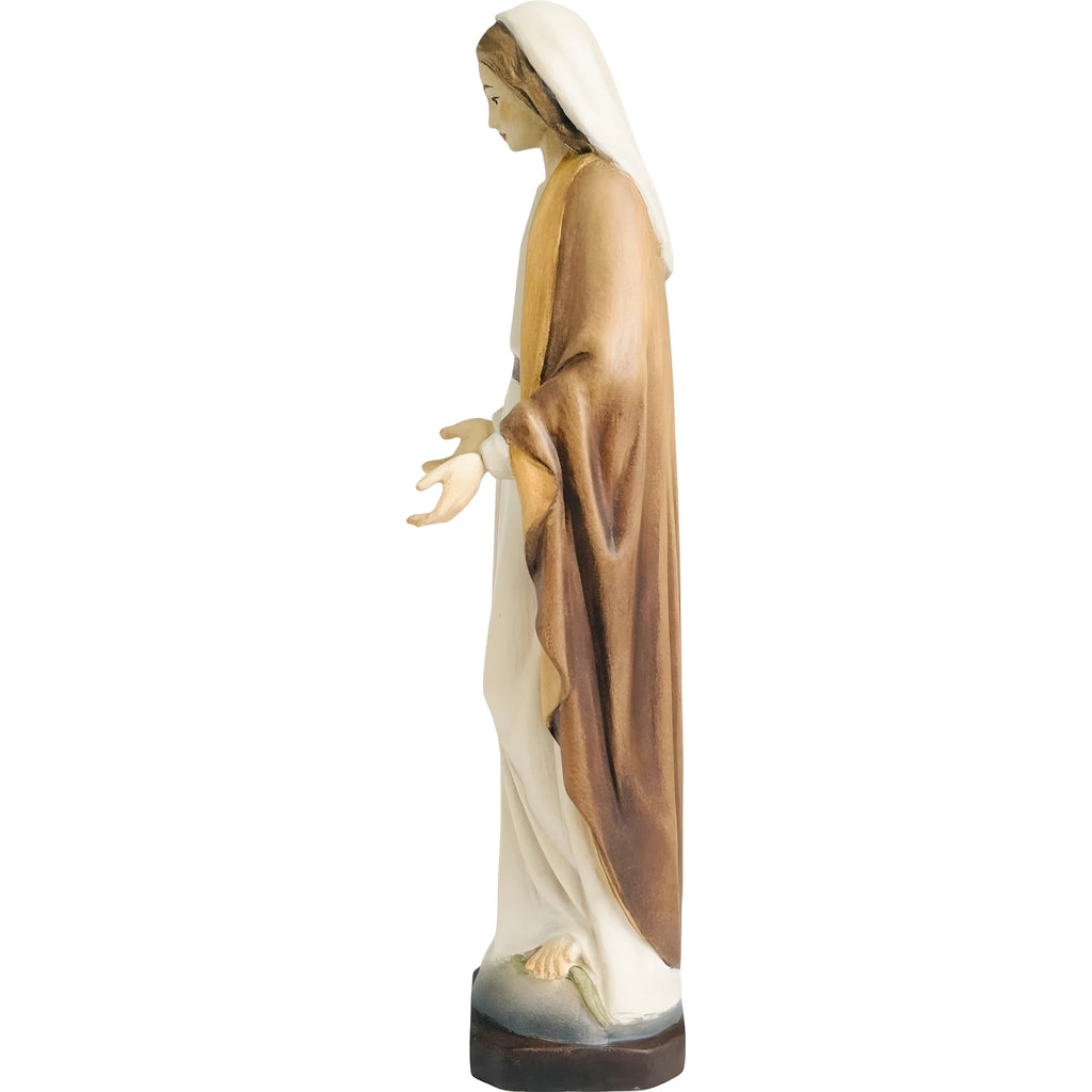 Escultura de Madera Virgen Inmaculada Concepción de Val Gardena