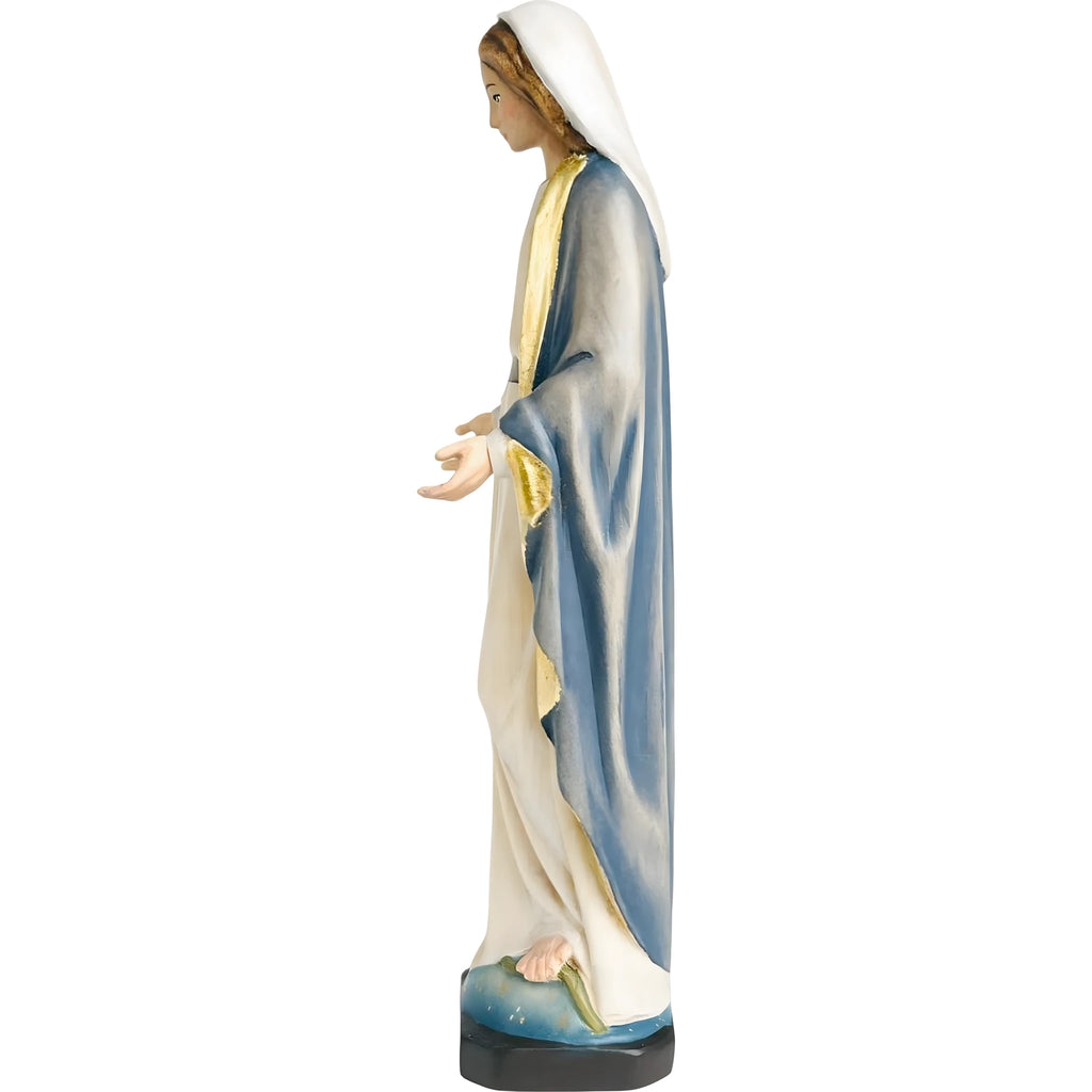 Escultura de Madera Virgen Inmaculada Concepción de Val Gardena