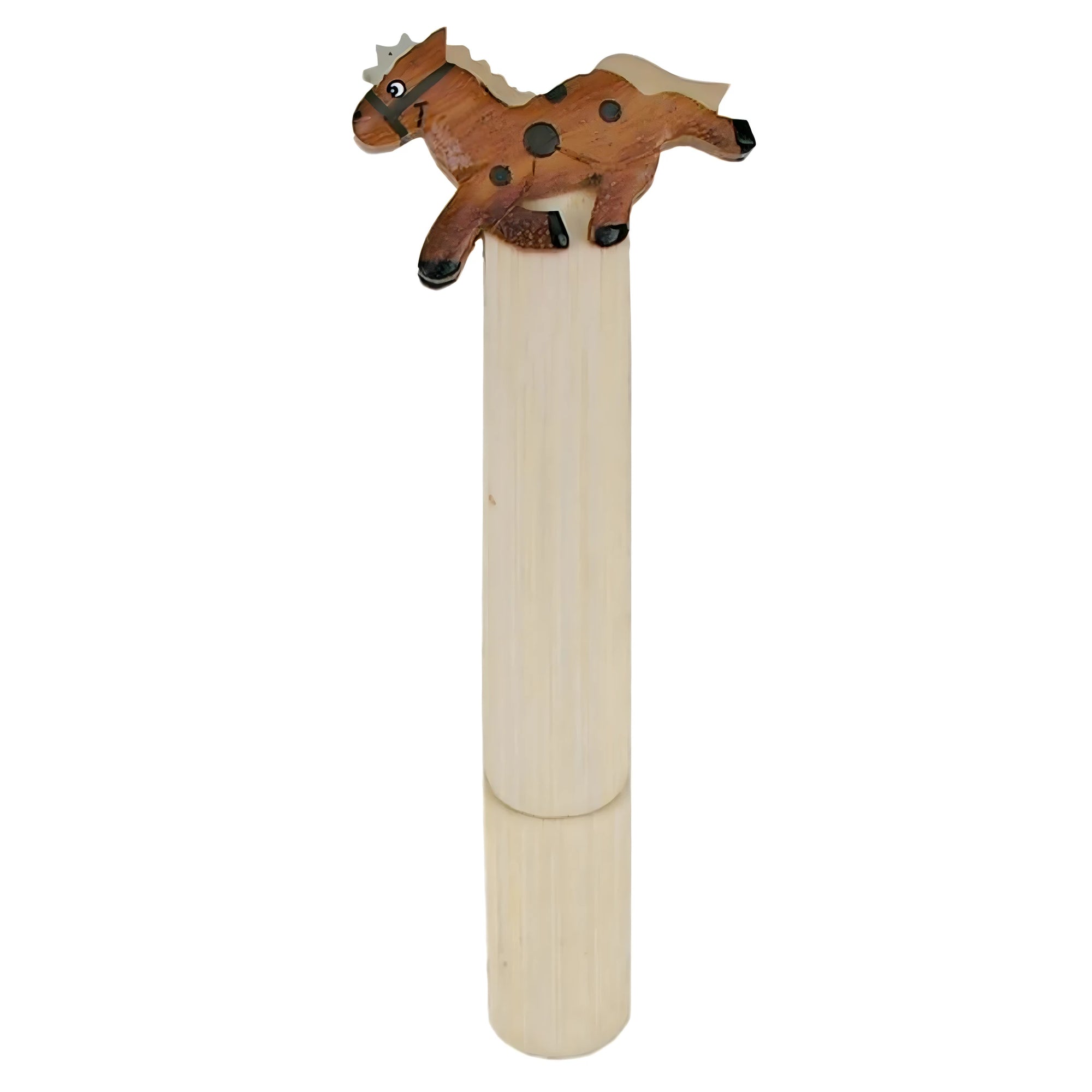 Segnalibro Cavallo Stilizzato in Legno d'Acero della Val Gardena