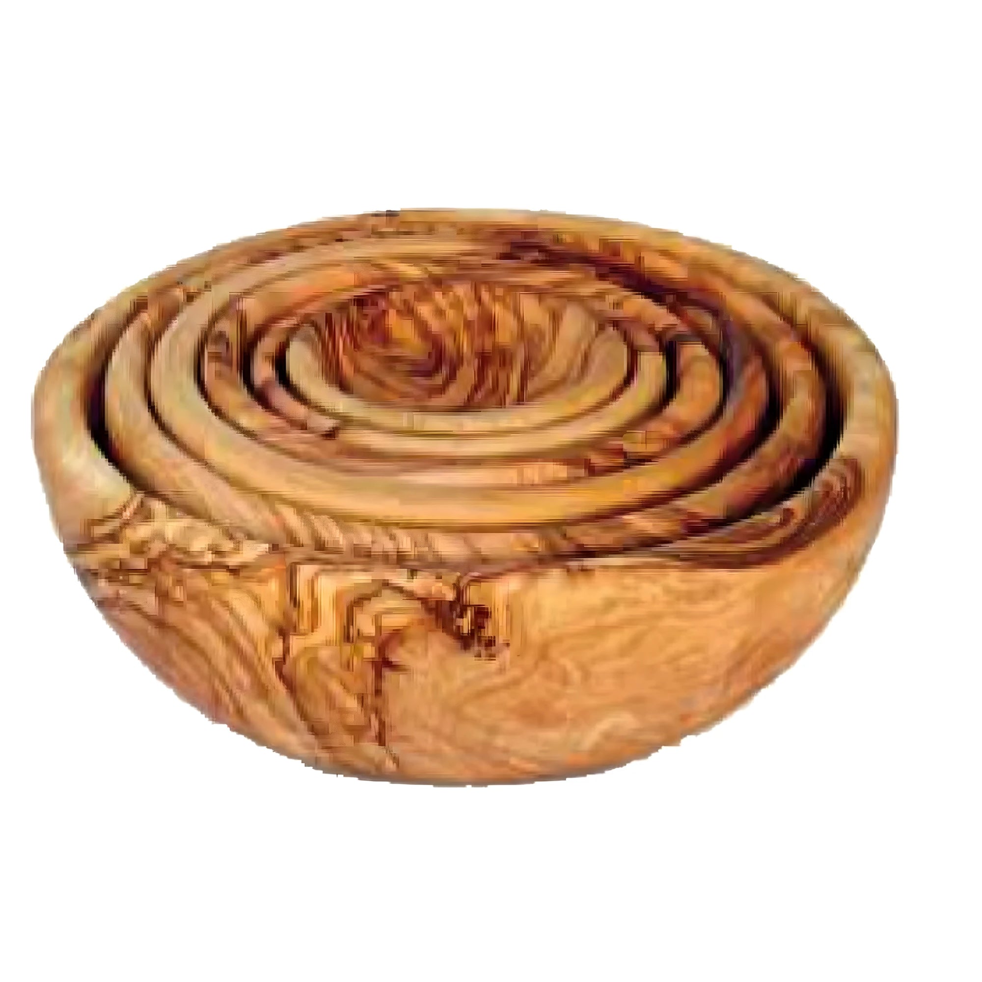 Set of Nesting Bowls in Olive Wood | 6 Artisanal Pieces Val Gardena