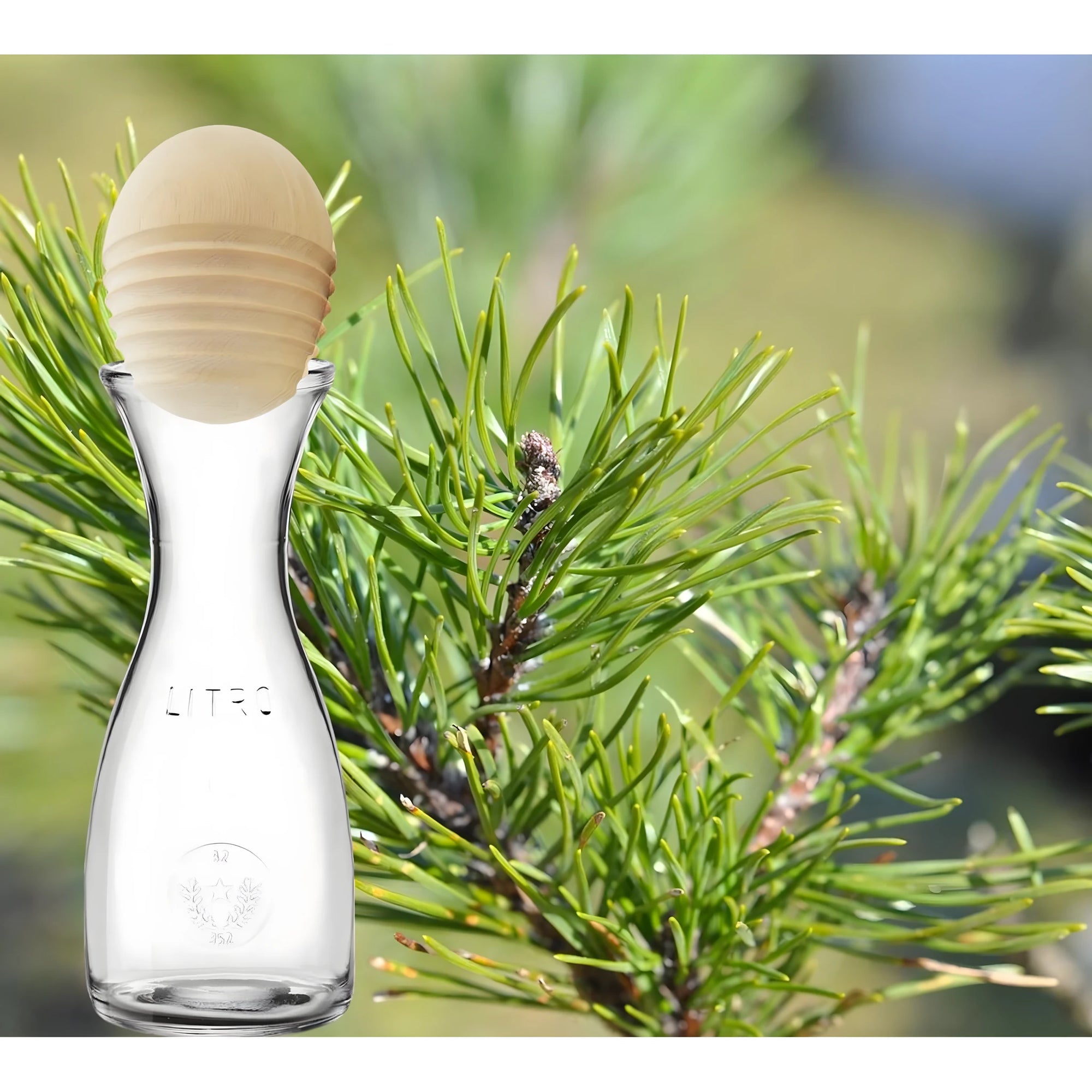 Decorative Sacred Spiral in Swiss Pine Wood, Handicraft Carving Val Gardena