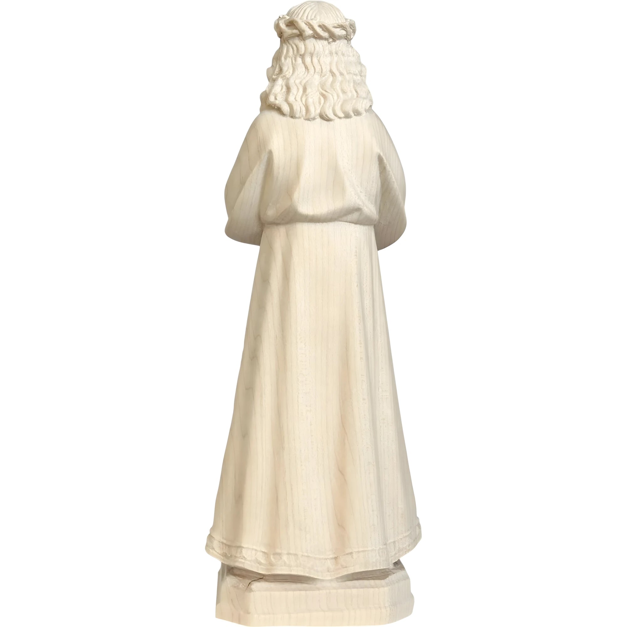 Estátua Cristo Jesus de Medinaceli Esculpida à Mão em Madeira do Val Gardena