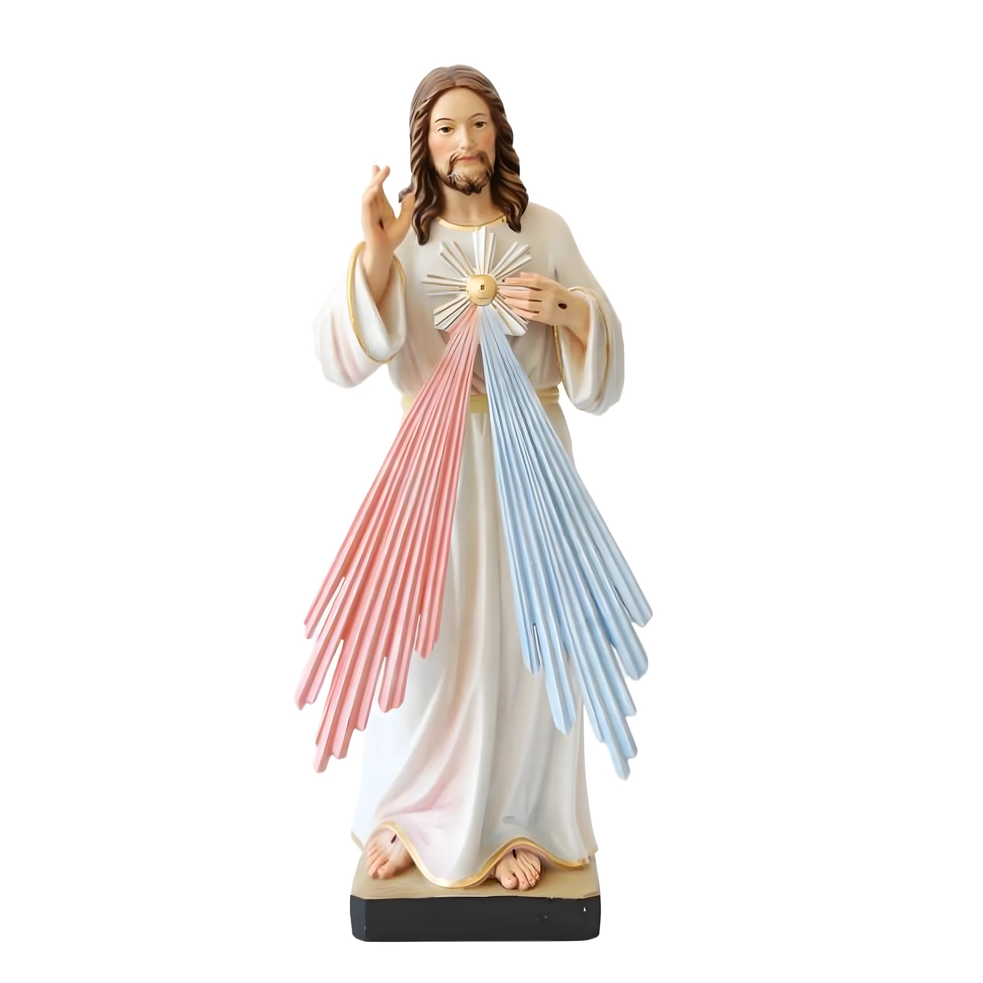 Statua Gesù Cristo Misericordioso in Fibra di Vetro - Artigianato Val Gardena