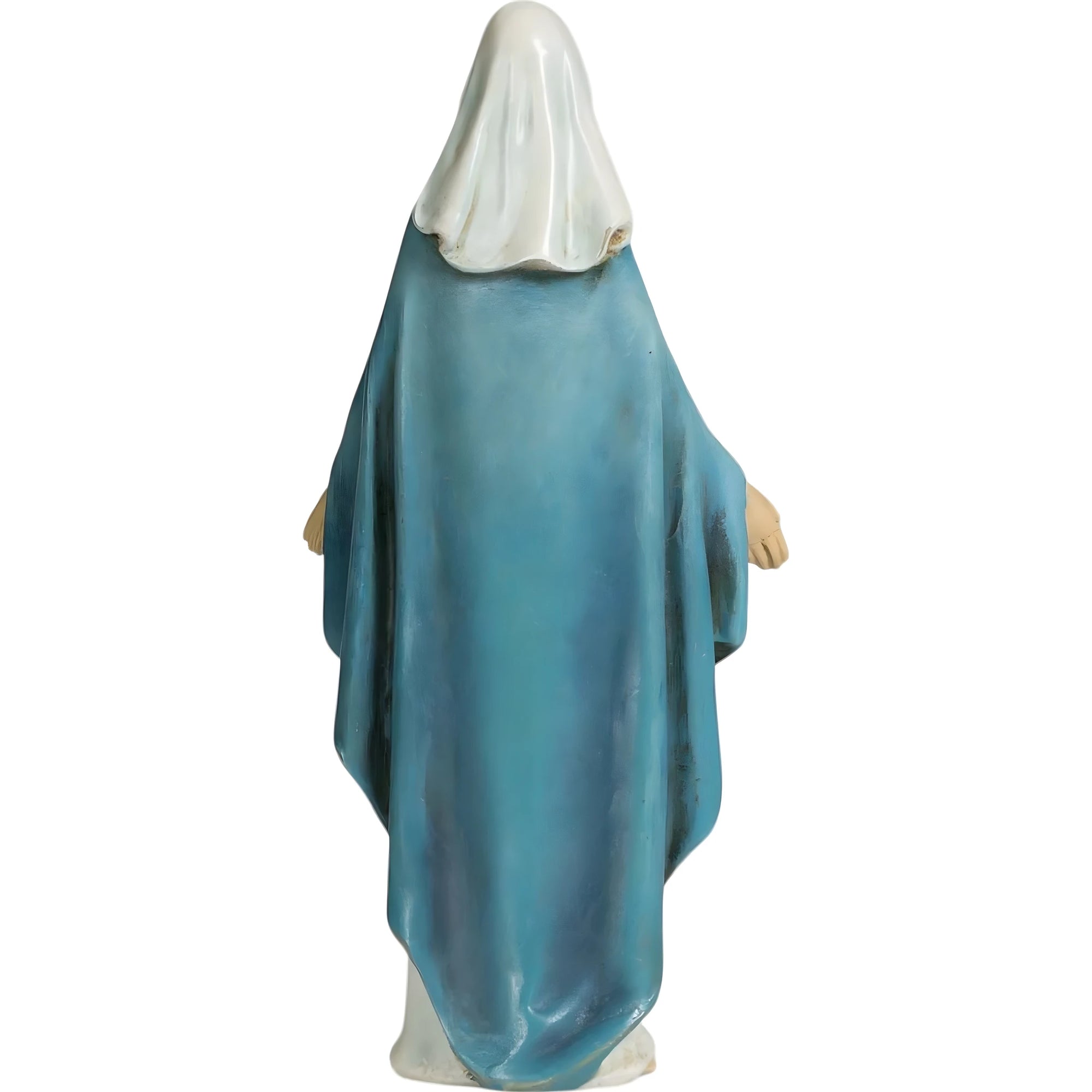 Statua Madonna Immacolata Concezione in Pregiata Finitura Anticata - 15 cm