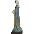 Statua Madonna Maria Immacolata 20 cm in Pasta di Legno Dolfi Val Gardena