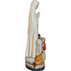 Statua Madonna Pellegrina di Fátima in Legno Scolpito Val Gardena