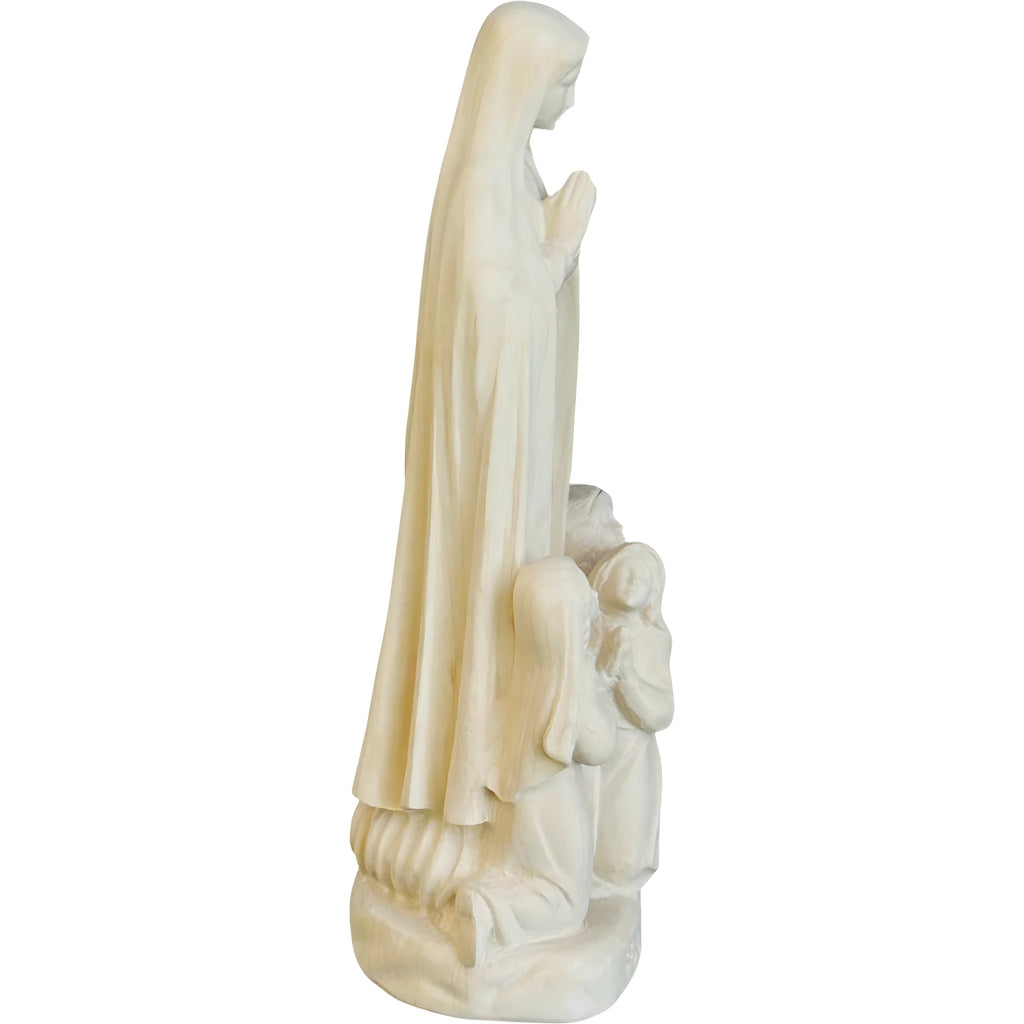 Sculpted wooden statue of Our Lady of Fatima, Val Gardena