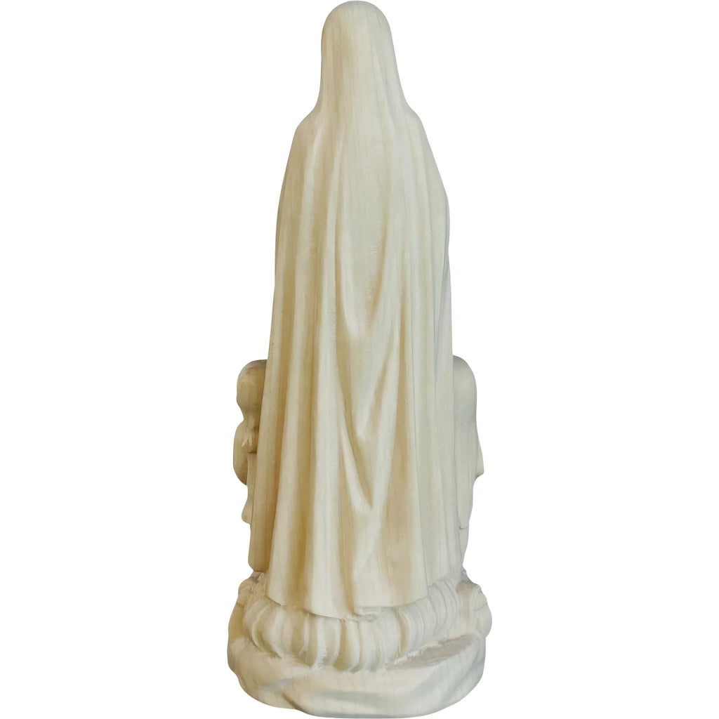 Sculpted wooden statue of Our Lady of Fatima, Val Gardena