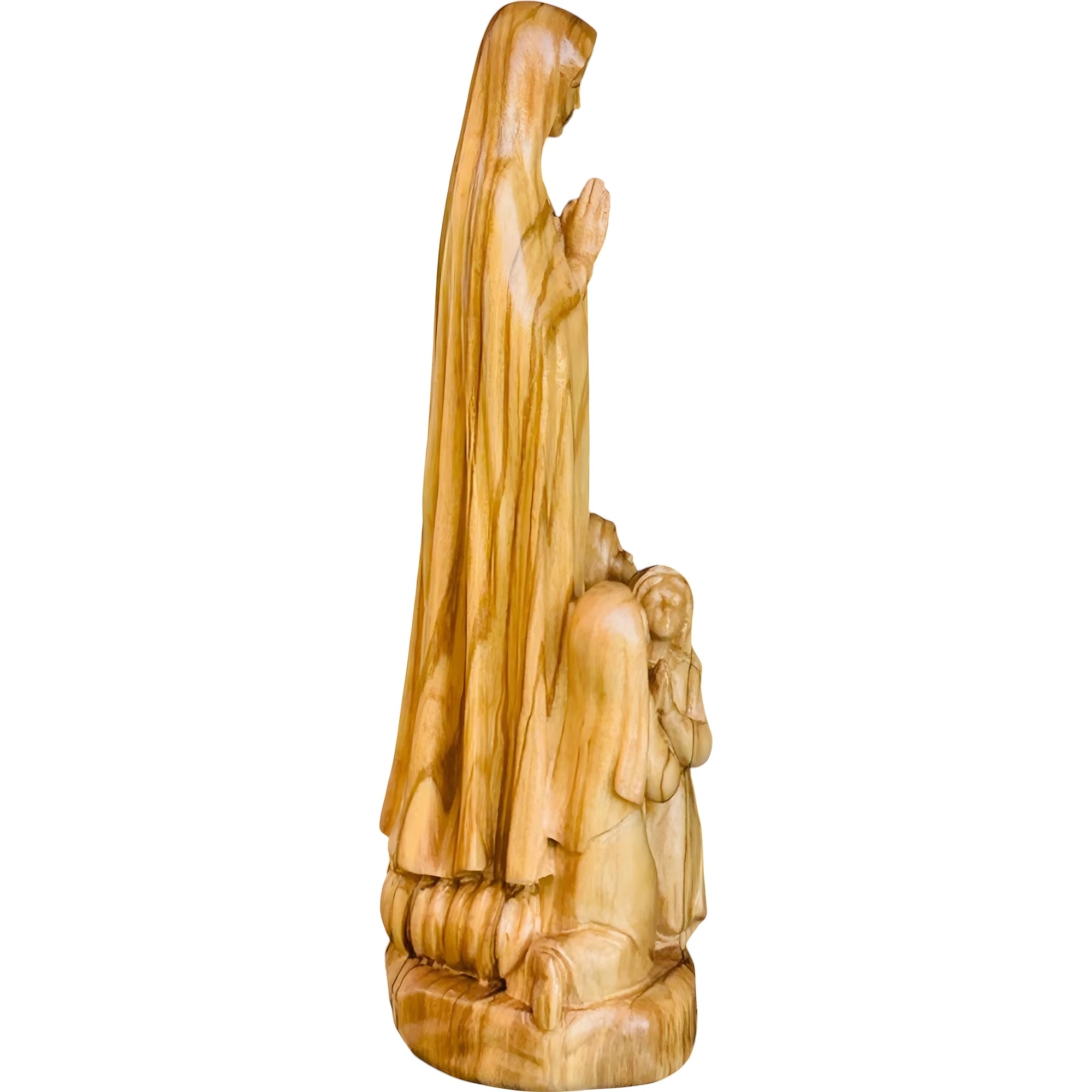 Sculpted wooden statue of Our Lady of Fatima, Val Gardena