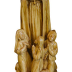 Sculpted wooden statue of Our Lady of Fatima, Val Gardena