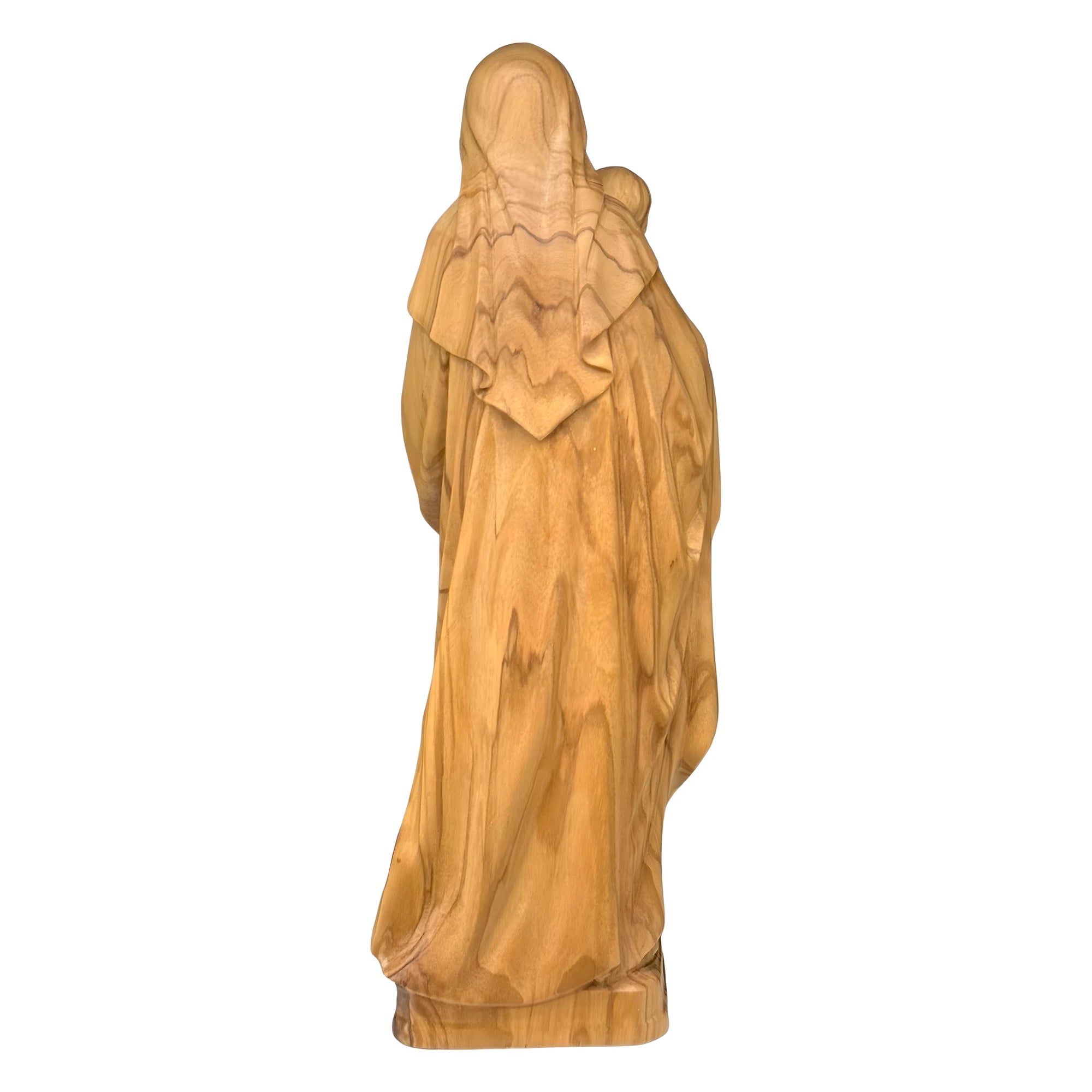 Handcrafted Statue Our Lady of Hope | Wood Carving from Val Gardena
