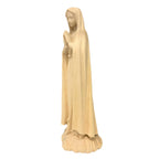 Statua Madonna di Fátima Scolpita a Mano in Legno della Val Gardena