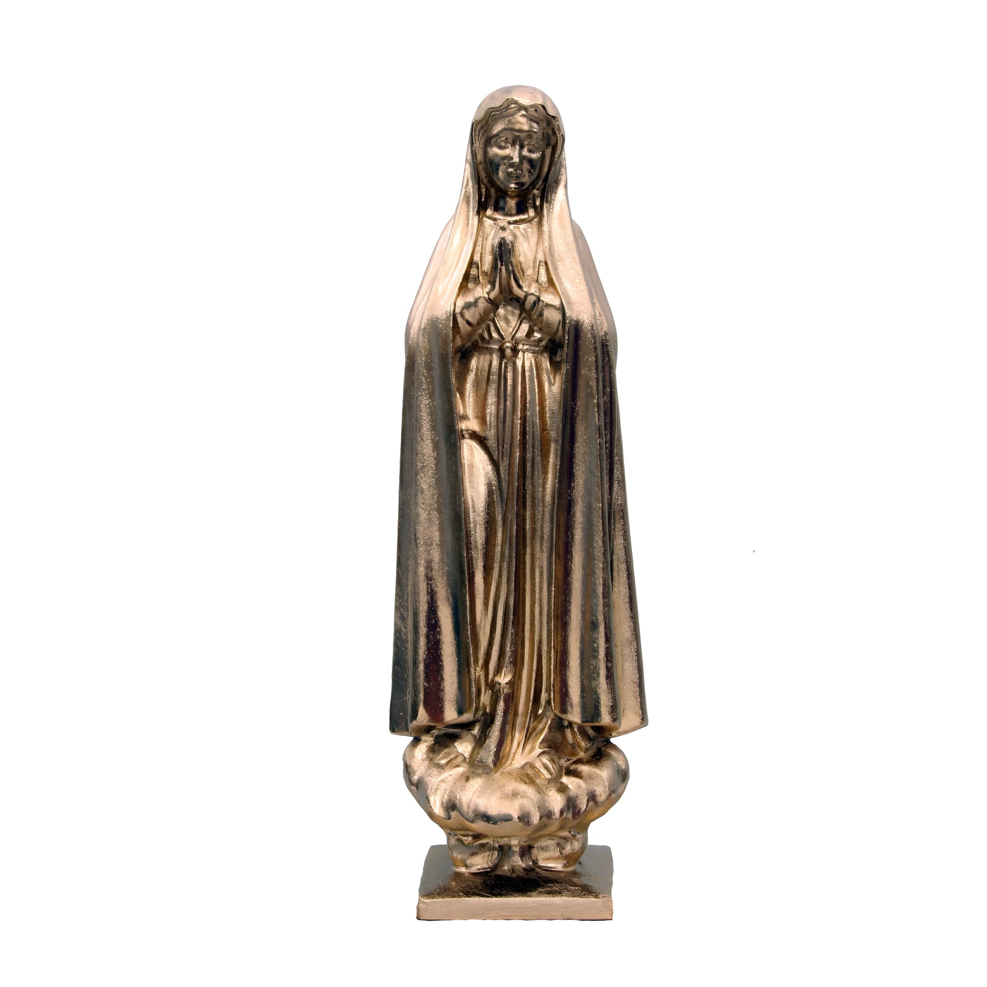 Statua Madonna di Fatima in Fibra di Vetro 60 cm - Scultura Artigianale Val Gardena