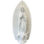 Estátua Nossa Senhora de Guadalupe 130 cm em Fibra de Vidro Policromada