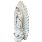 Estátua Nossa Senhora de Guadalupe 130 cm em Fibra de Vidro Policromada
