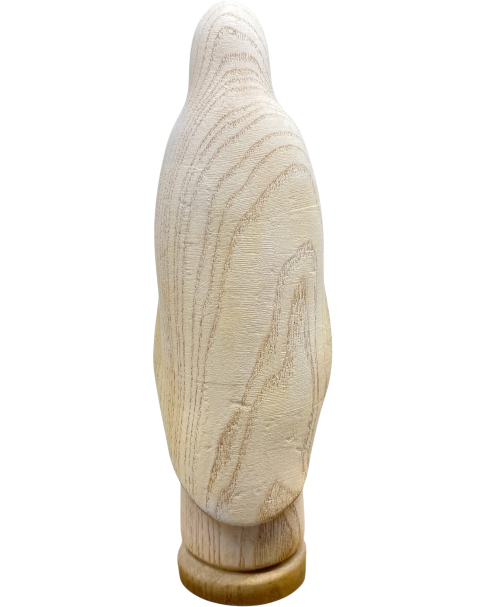Hand-Carved Wooden Statue of Our Lady of Lourdes Val Gardena