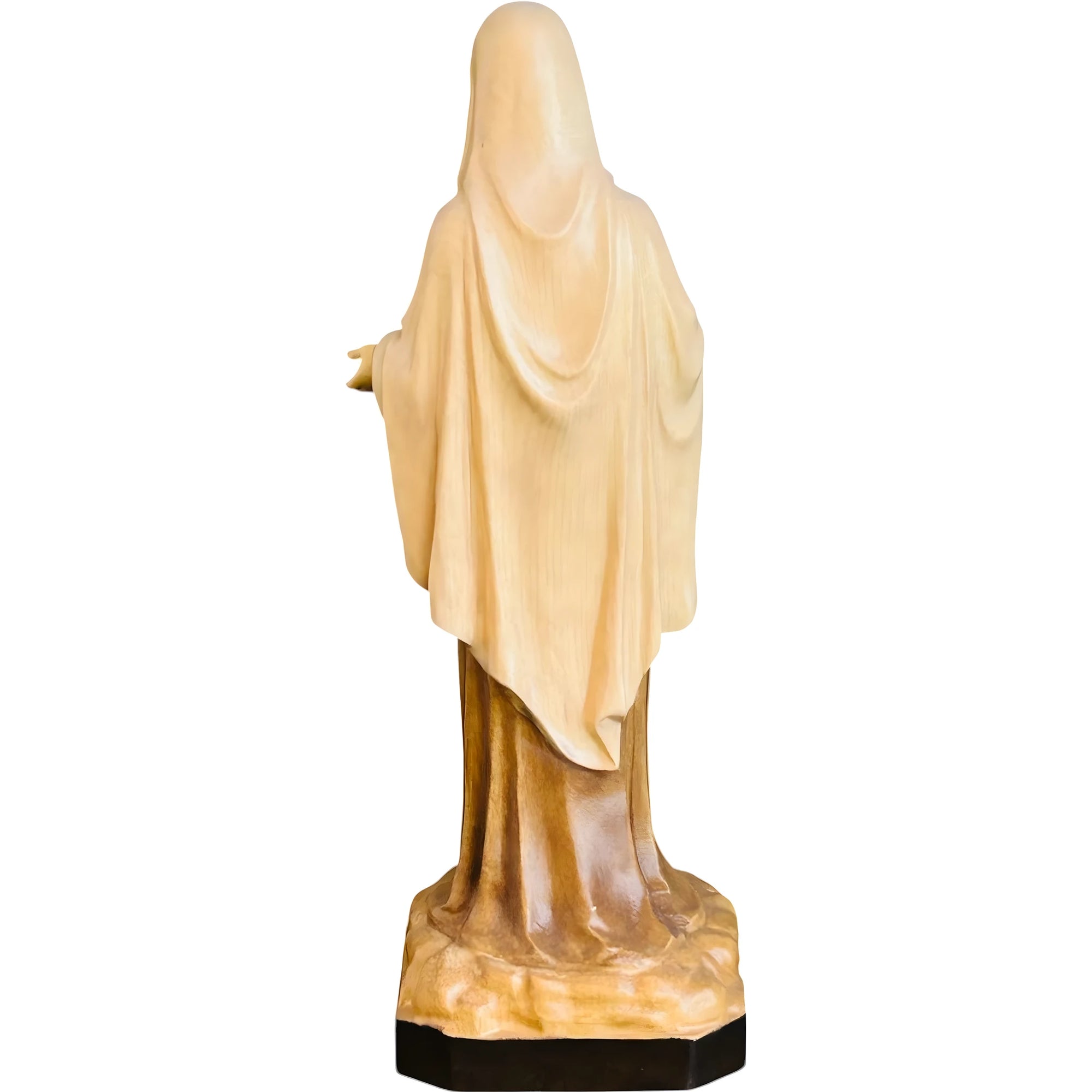 Statue Madonna of Medjugorje: Queen of Peace carved in Val Gardena wood