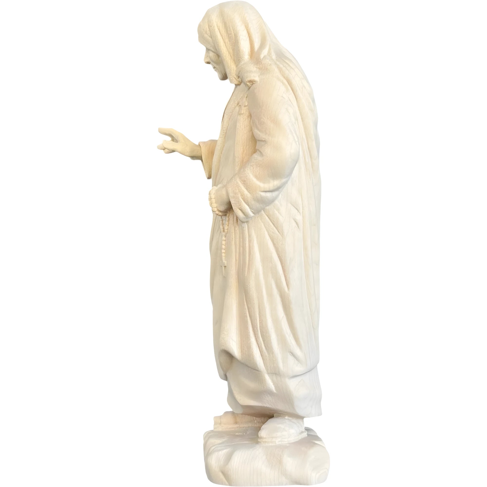 Statua Madre Teresa di Calcutta in Legno d'Acero e Tiglio Val Gardena